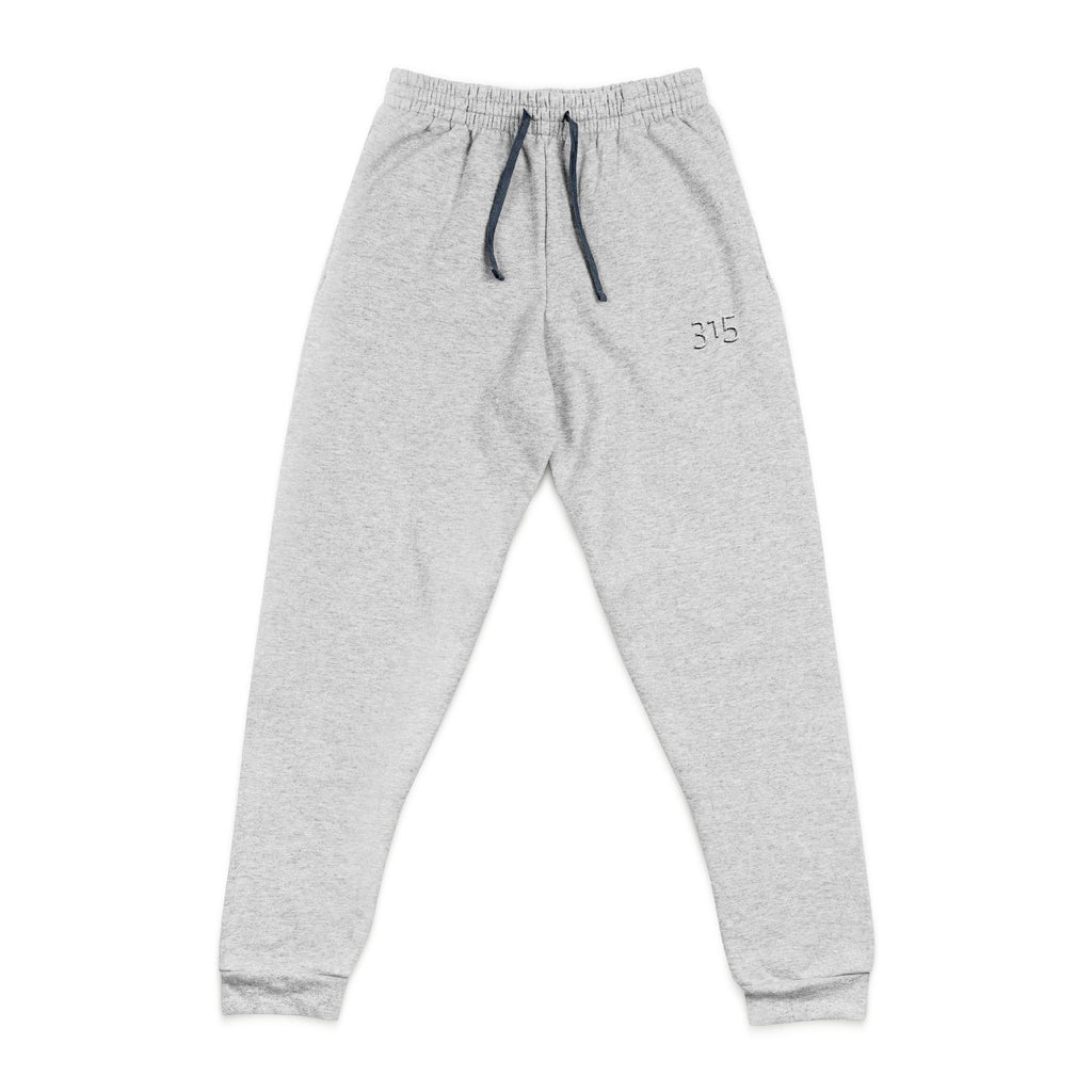 Embroidered 315 Joggers — Mens/Womens Cotton Blend Sweatpants