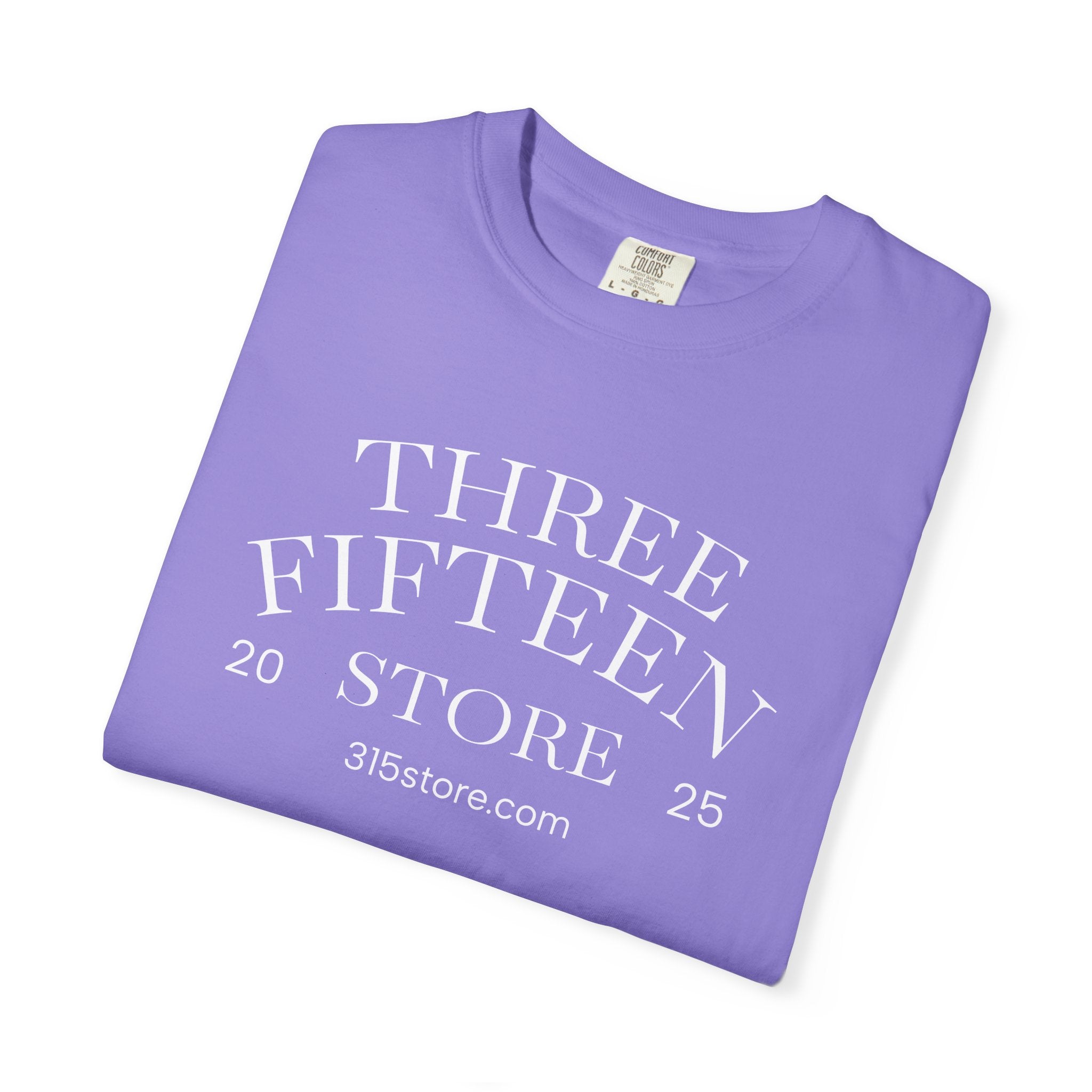 11 - Three Fifteen Store Plain Back Multi Colors Graphic T-Shirt