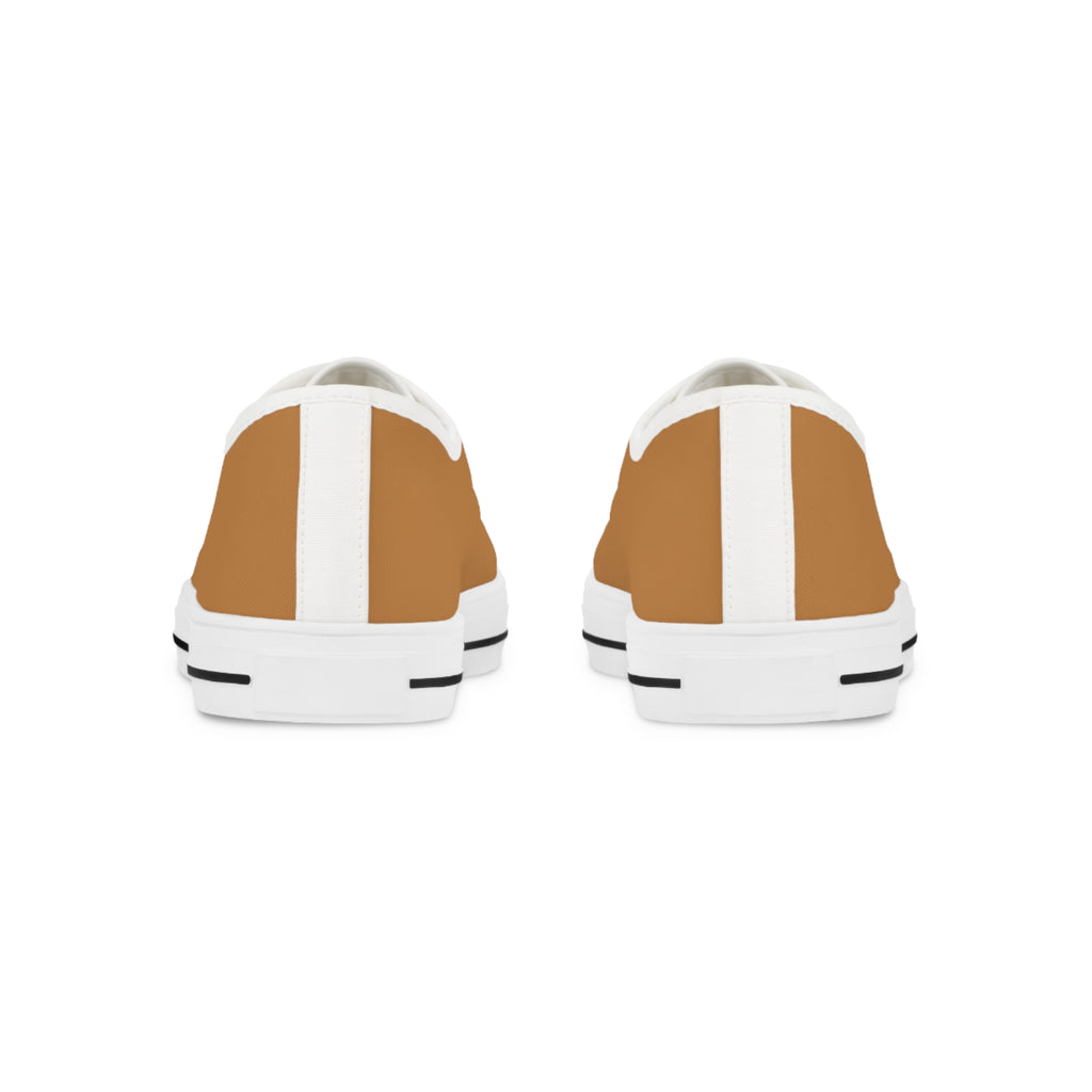 31 - Men's Low Top Sneakers — Minimal White Canvas Shoes with '315' Side Graphic