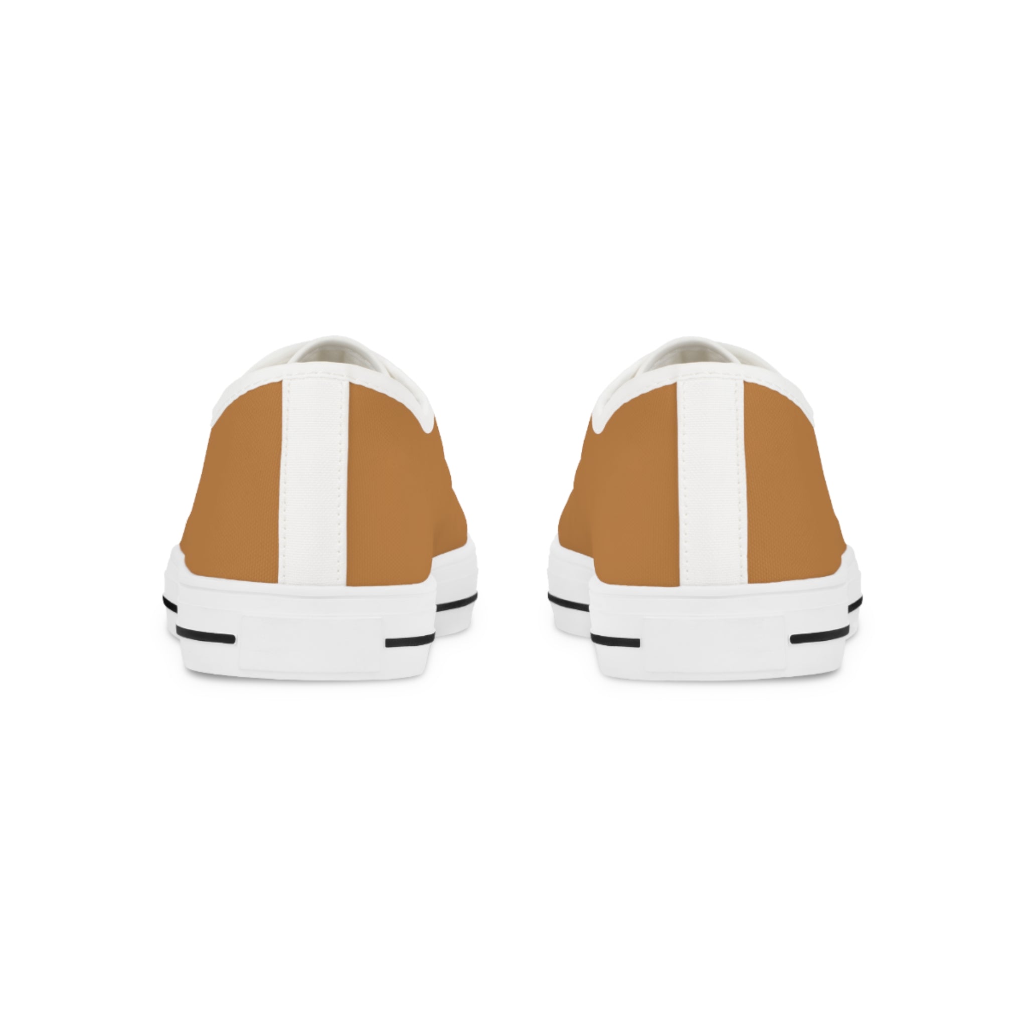 31 - Men's Low Top Sneakers — Minimal White Canvas Shoes with '315' Side Graphic
