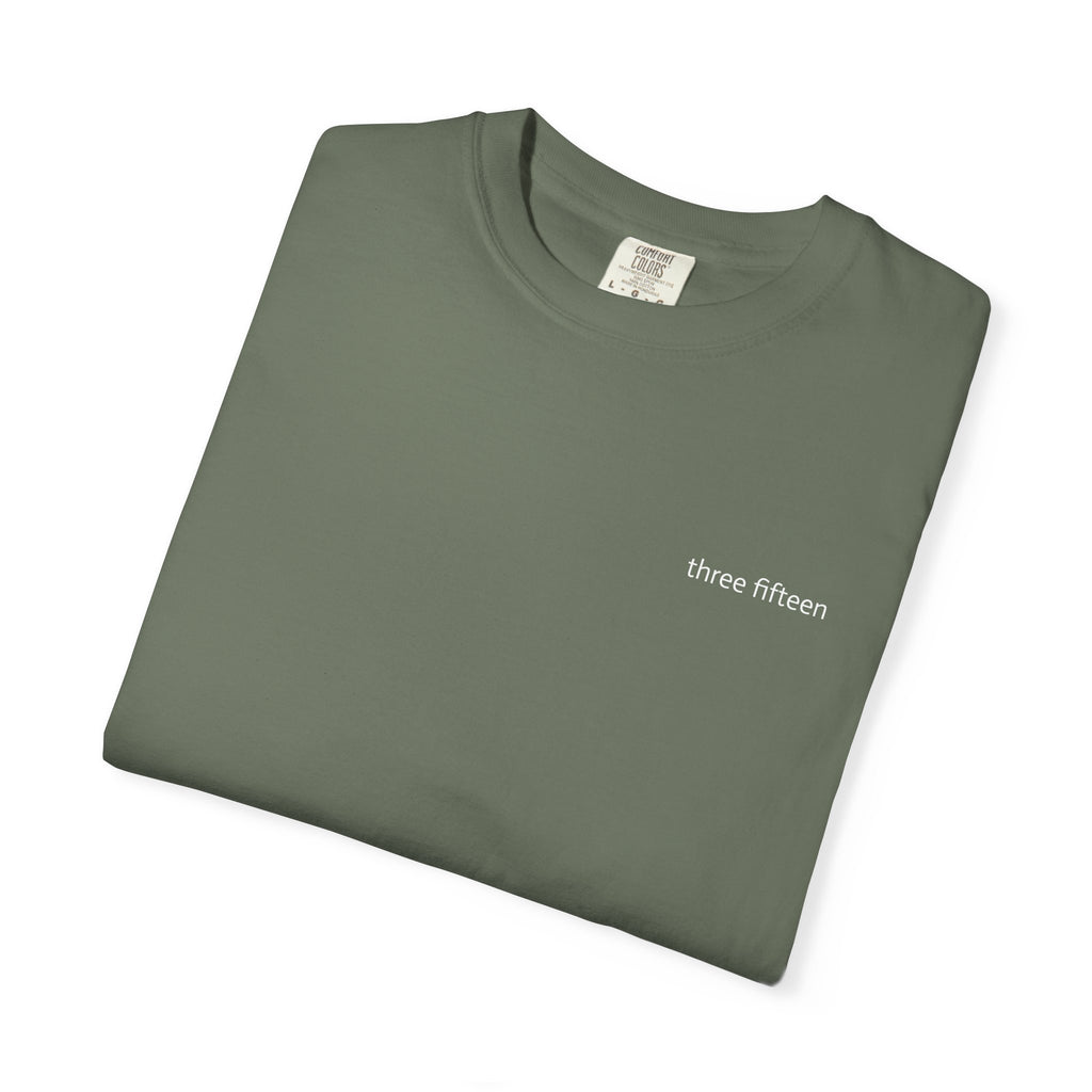 1 - Multi Colors Three Fifteen Basic Graphic T-Shirt