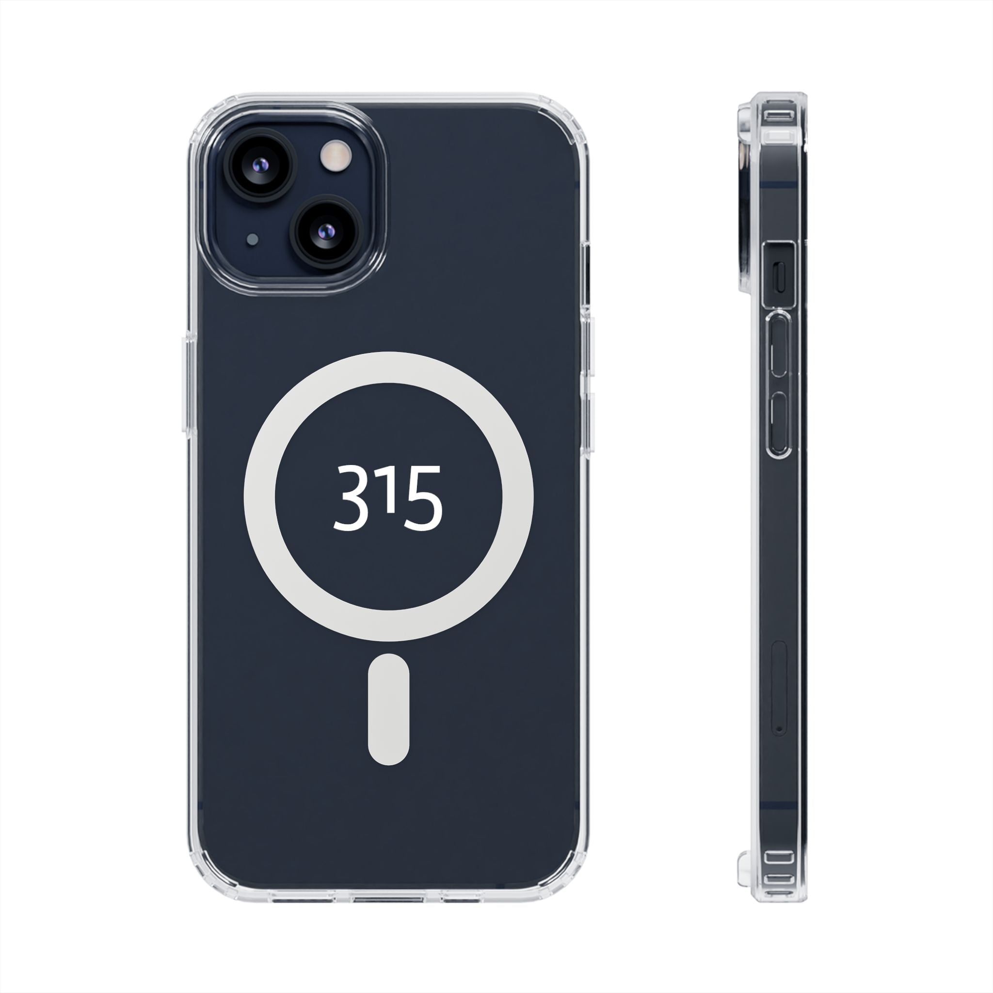 Clear Magnetic Impact Phone Case — Transparent Shockproof MagSafe-Compatible