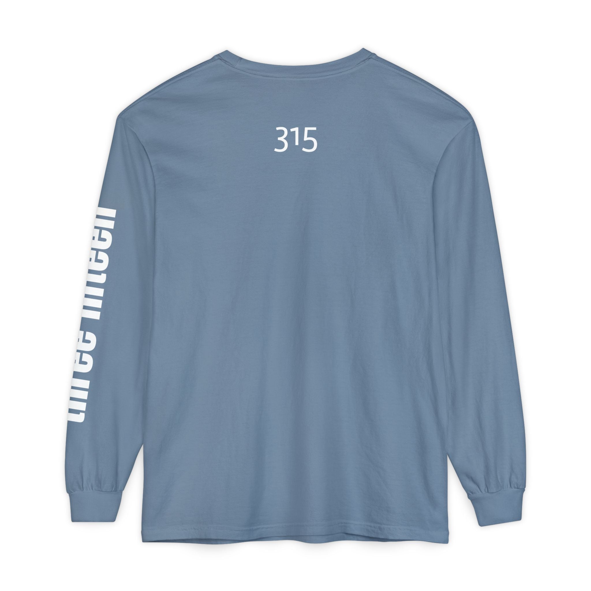 12 - 315 Three Fifteen Multi Color Unisex Long Sleeve T-Shirt - Inspirational Casual Wear