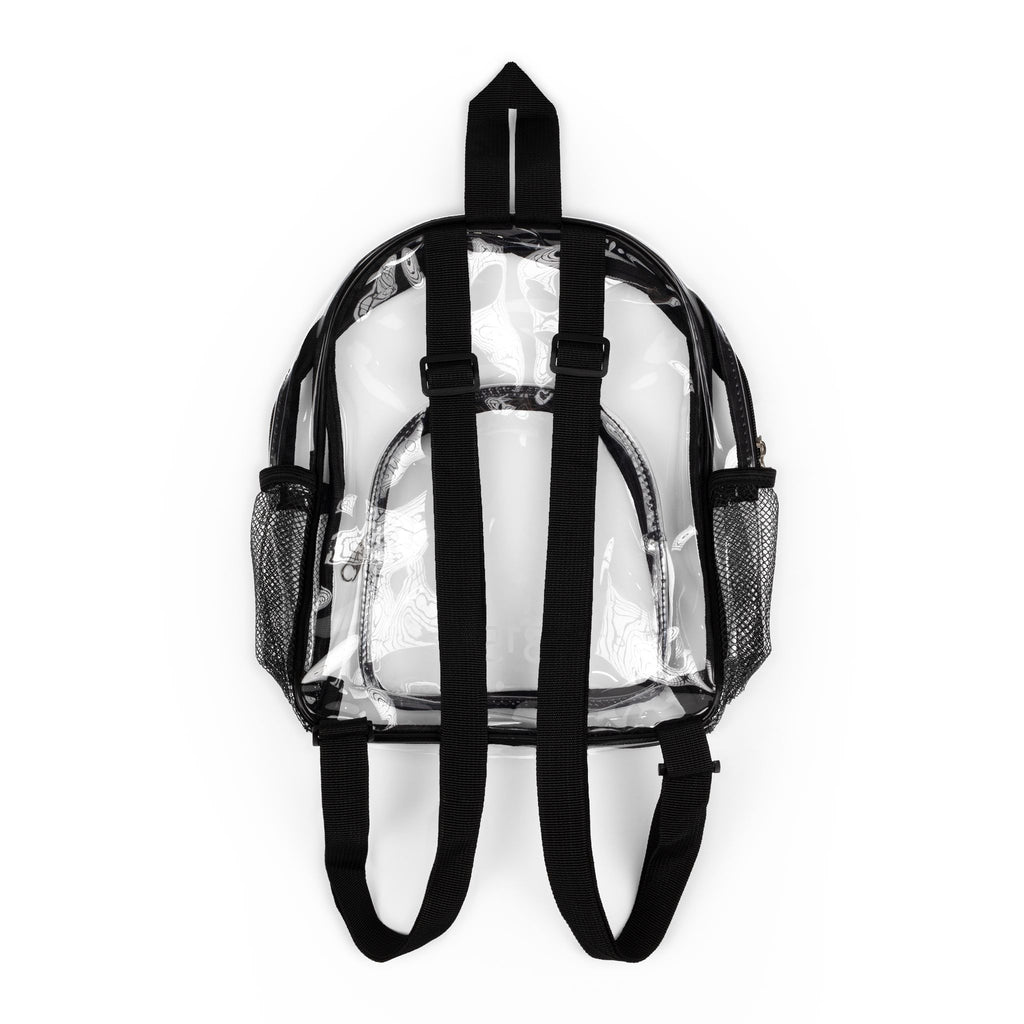 34 - Clear Stadium Backpack - Transparent Tote for Events and Festivals