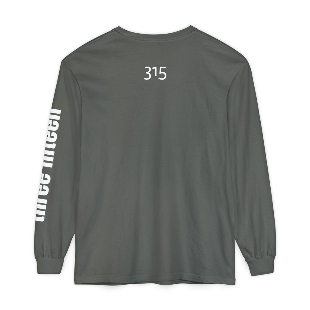 12 - 315 Three Fifteen Multi Color Unisex Long Sleeve T-Shirt - Inspirational Casual Wear