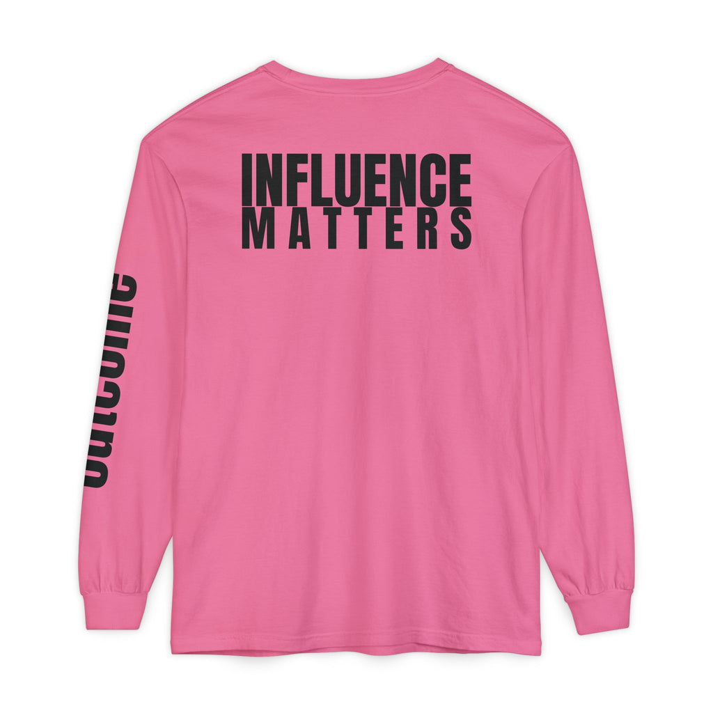 Influence Matters Unisex Long Sleeve T-Shirt - Inspirational Casual Wear