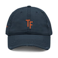 3 - Hat Distressed Embroidered TF Three Fifteen Dad Hat - Casual Chic Accessory