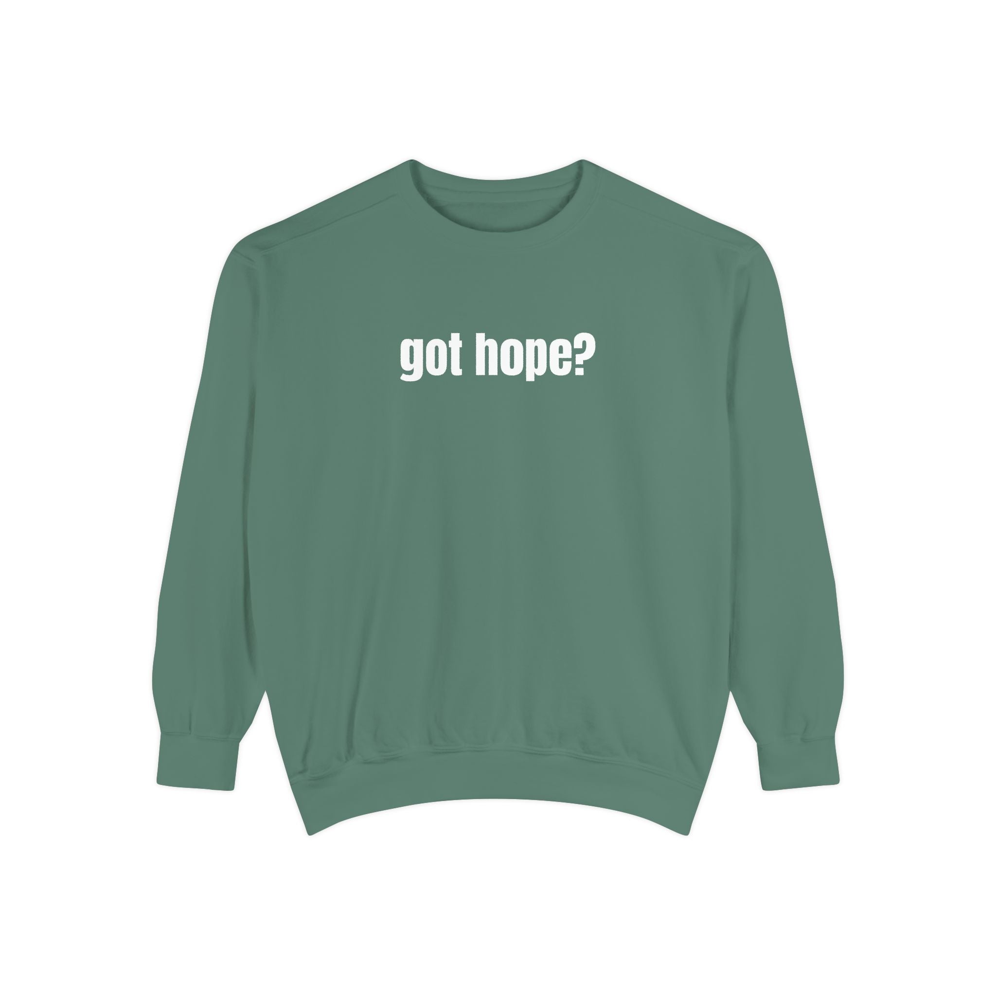 15 - Got Hope - Multi Color Cozy “A Helping Hand” Unisex Garment-Dyed Sweatshirt for Everyday Comfort