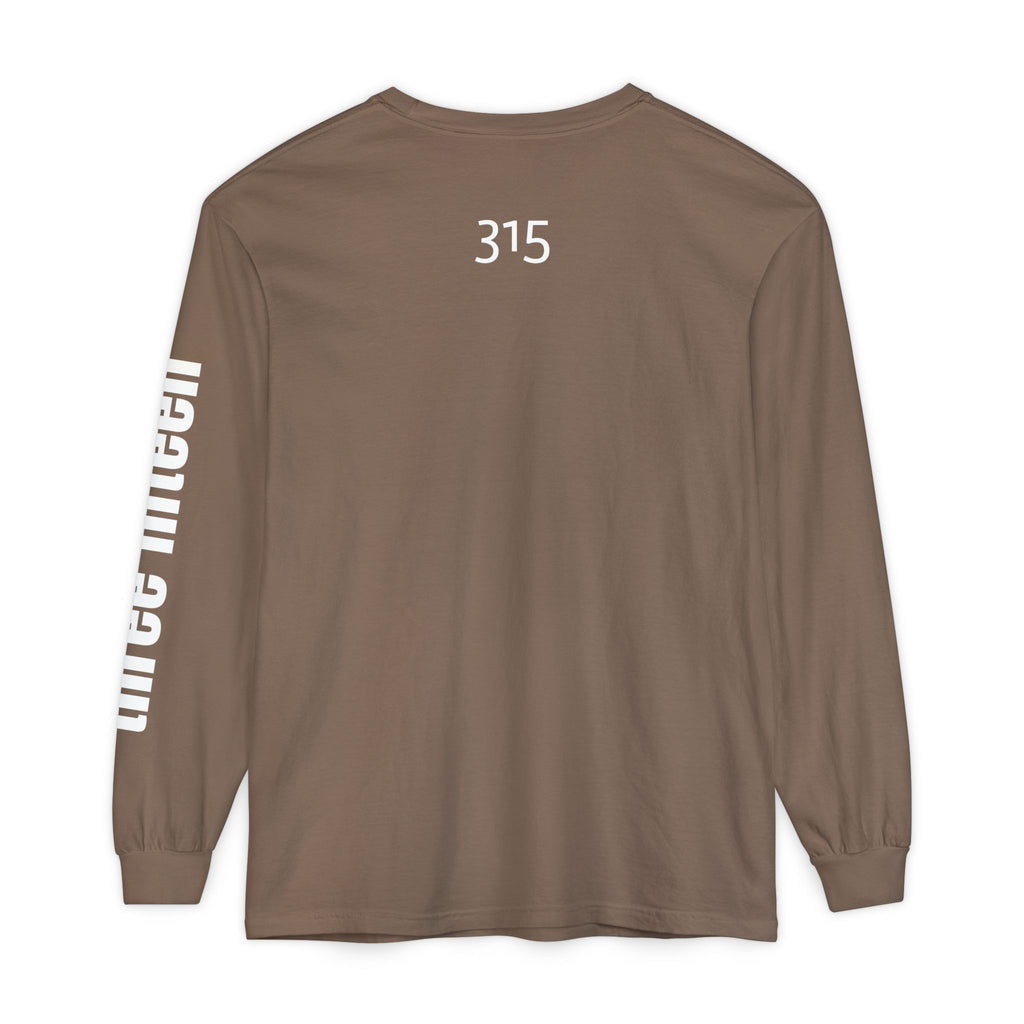 12 - 315 Three Fifteen Multi Color Unisex Long Sleeve T-Shirt - Inspirational Casual Wear