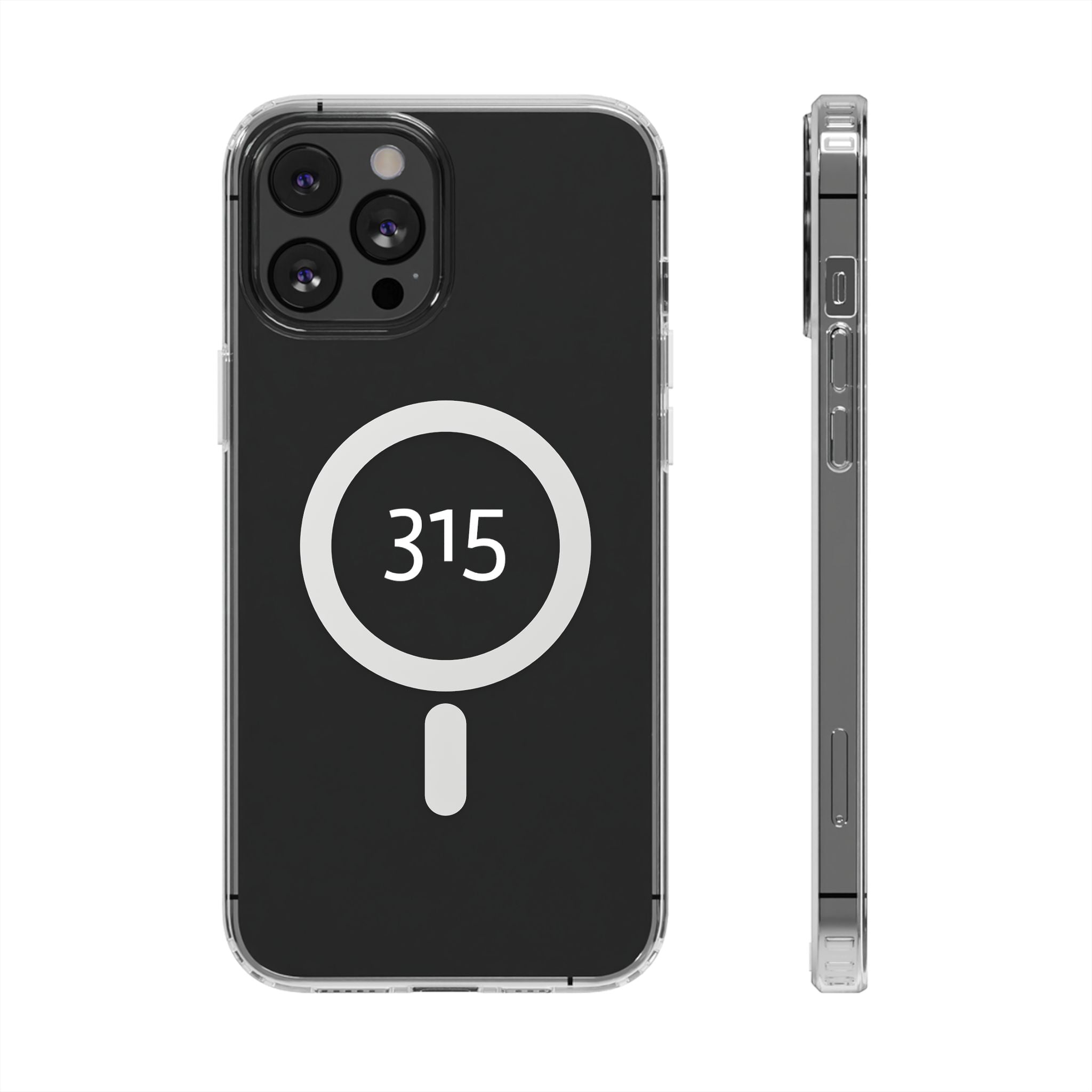 Clear Magnetic Impact Phone Case — Transparent Shockproof MagSafe-Compatible