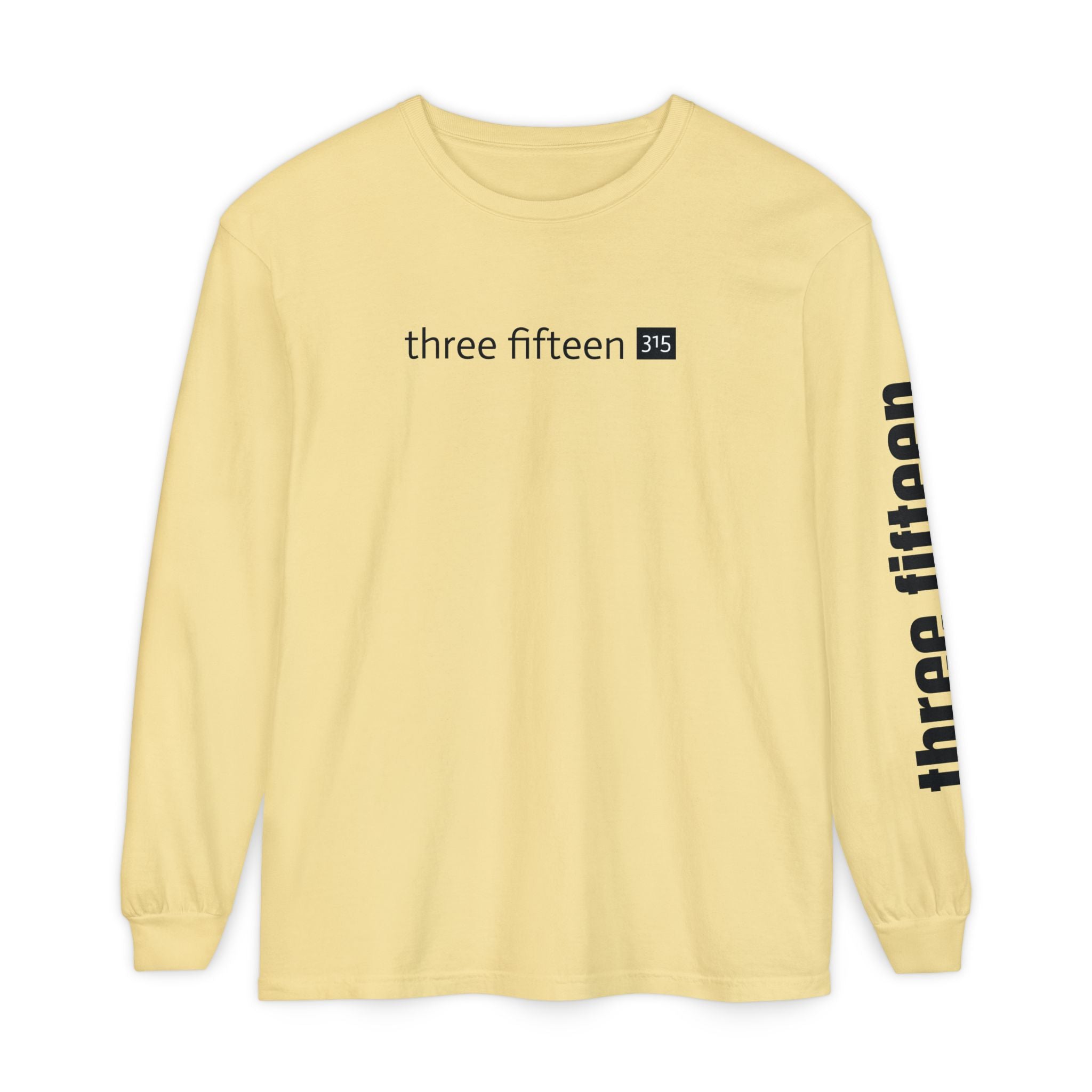 12 - Unisex Long Sleeve T-Shirt -Square 315 Inspirational Casual Wear
