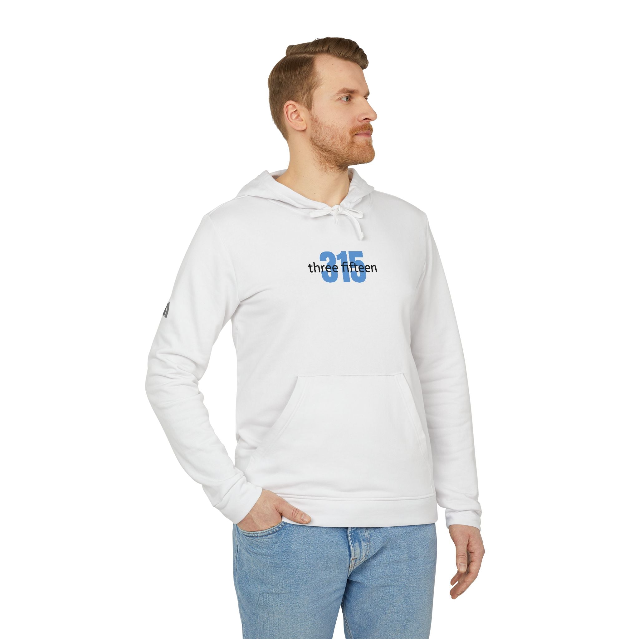 16 - Three Fifteen Adidas Hoodie (315 Back Print)