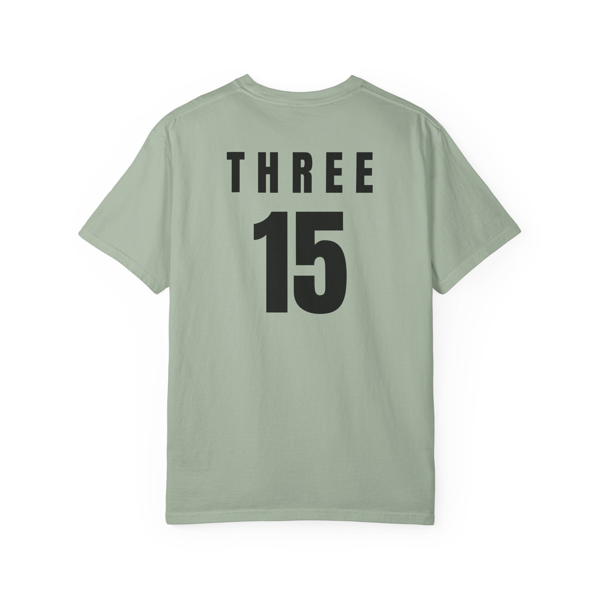 1 - Three 15 Multi Colors Front and Back Graphic T-Shirt