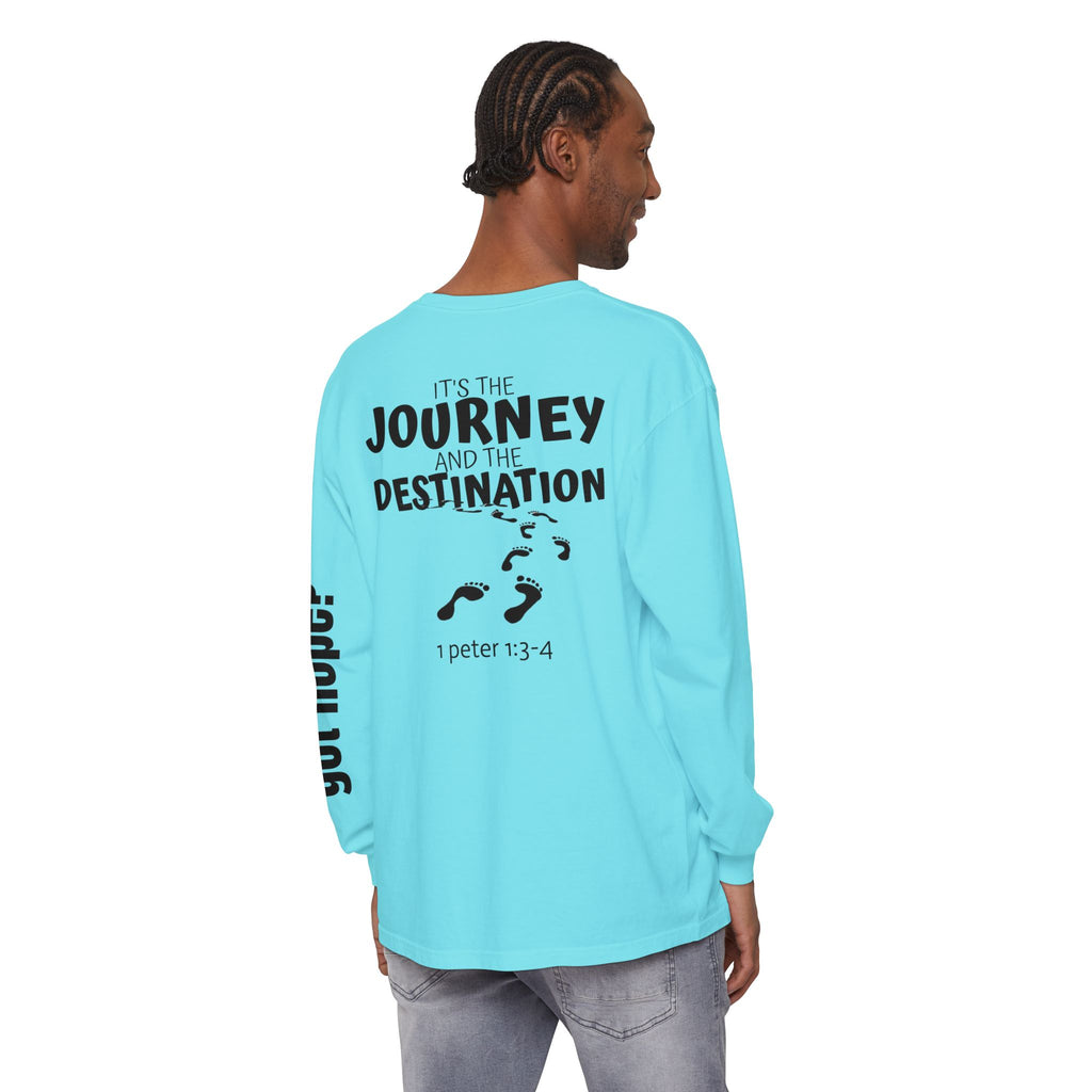 12 - Long sleeve tee 315 It’s the Journey Unisex Long Sleeve T-Shirt - Inspirational Casual Wear
