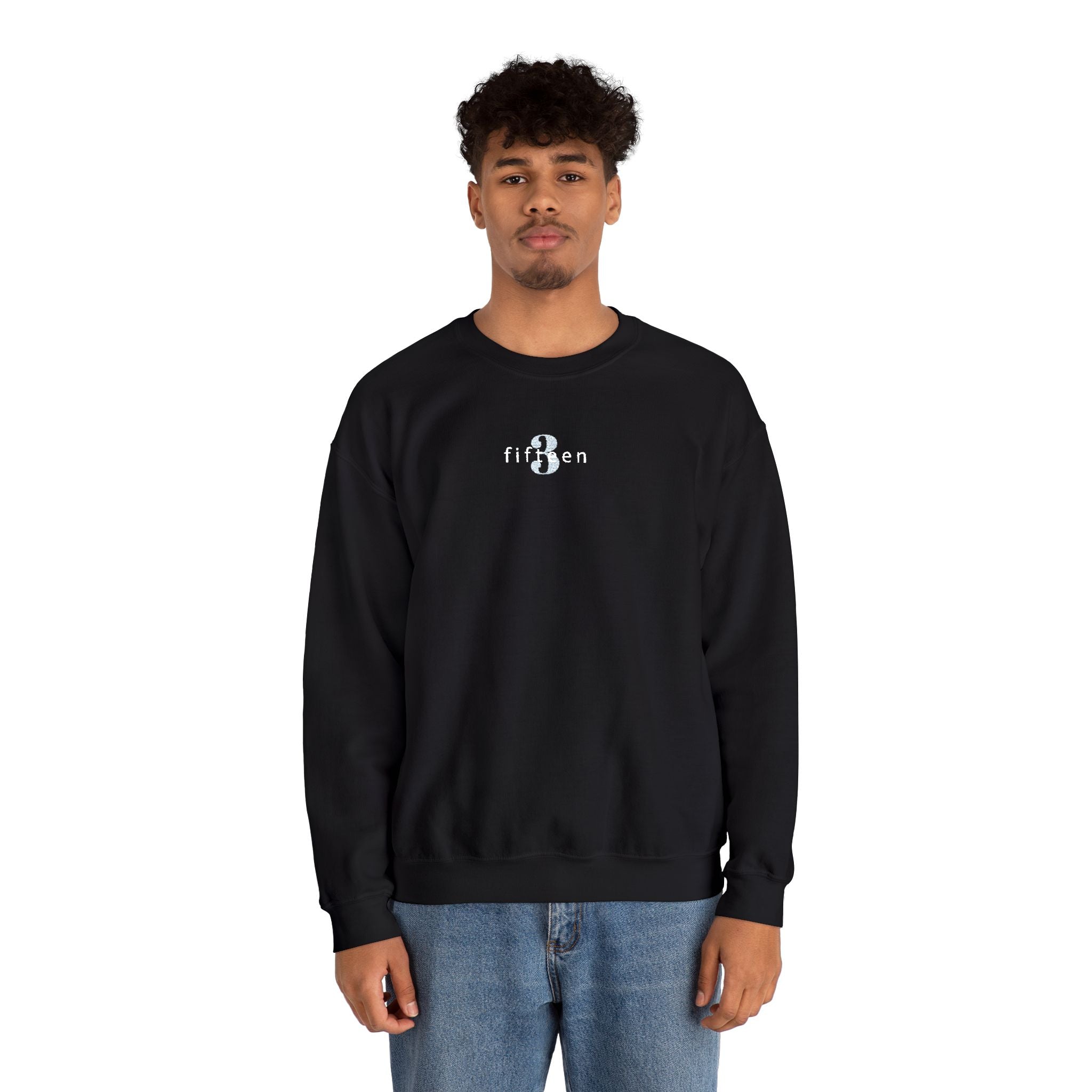 15 - Embroidered 3 Fifteen Crewneck Sweatshirt