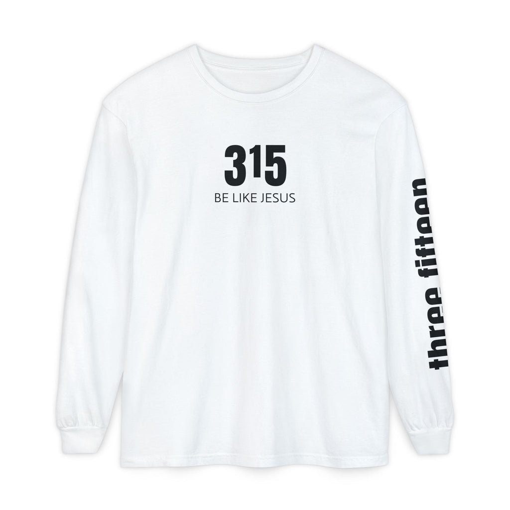 12 - Unisex Long Sleeve T-Shirt - Be Like Jesus Inspirational Casual Wear