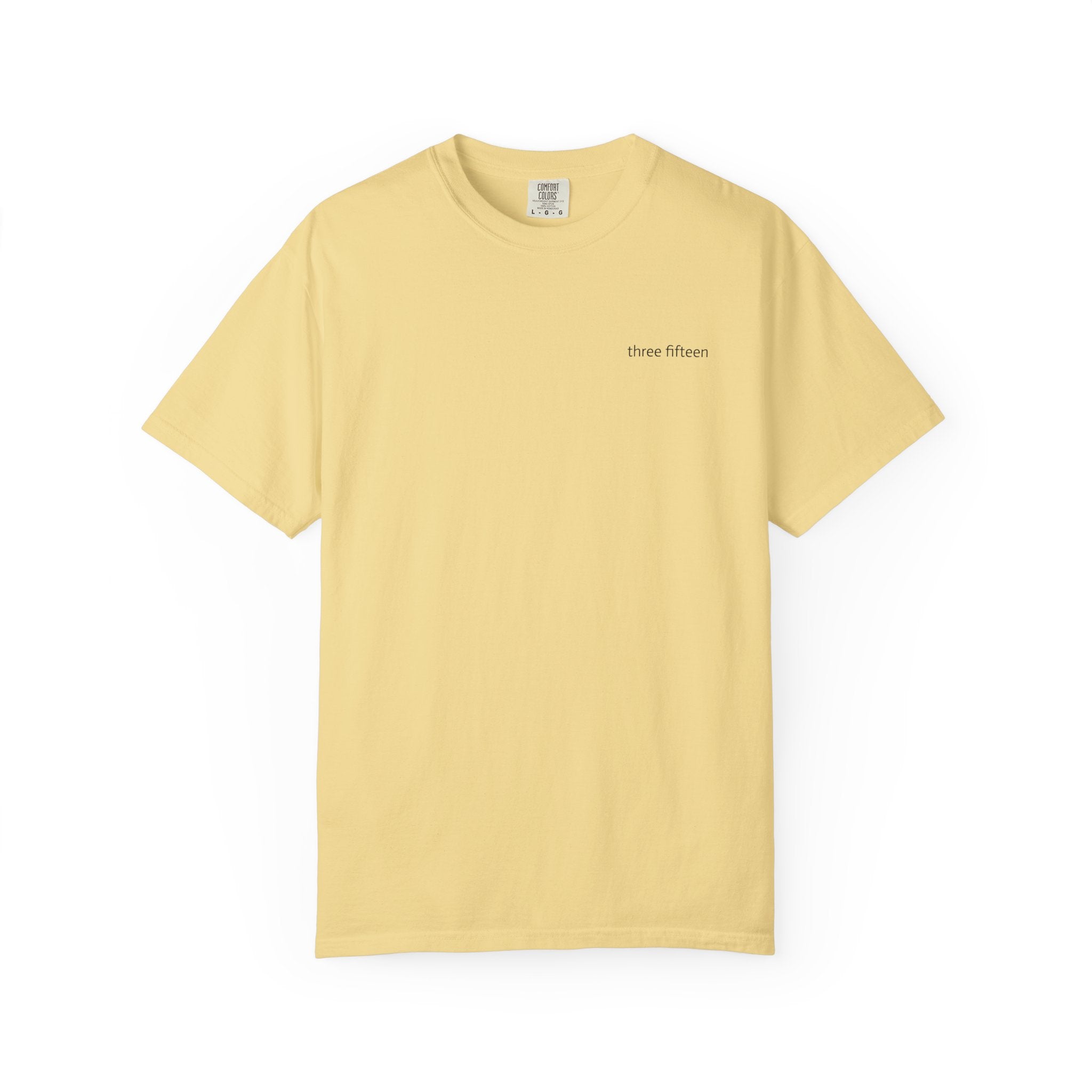 1 - Multi Colors Three Fifteen Basic Graphic T-Shirt