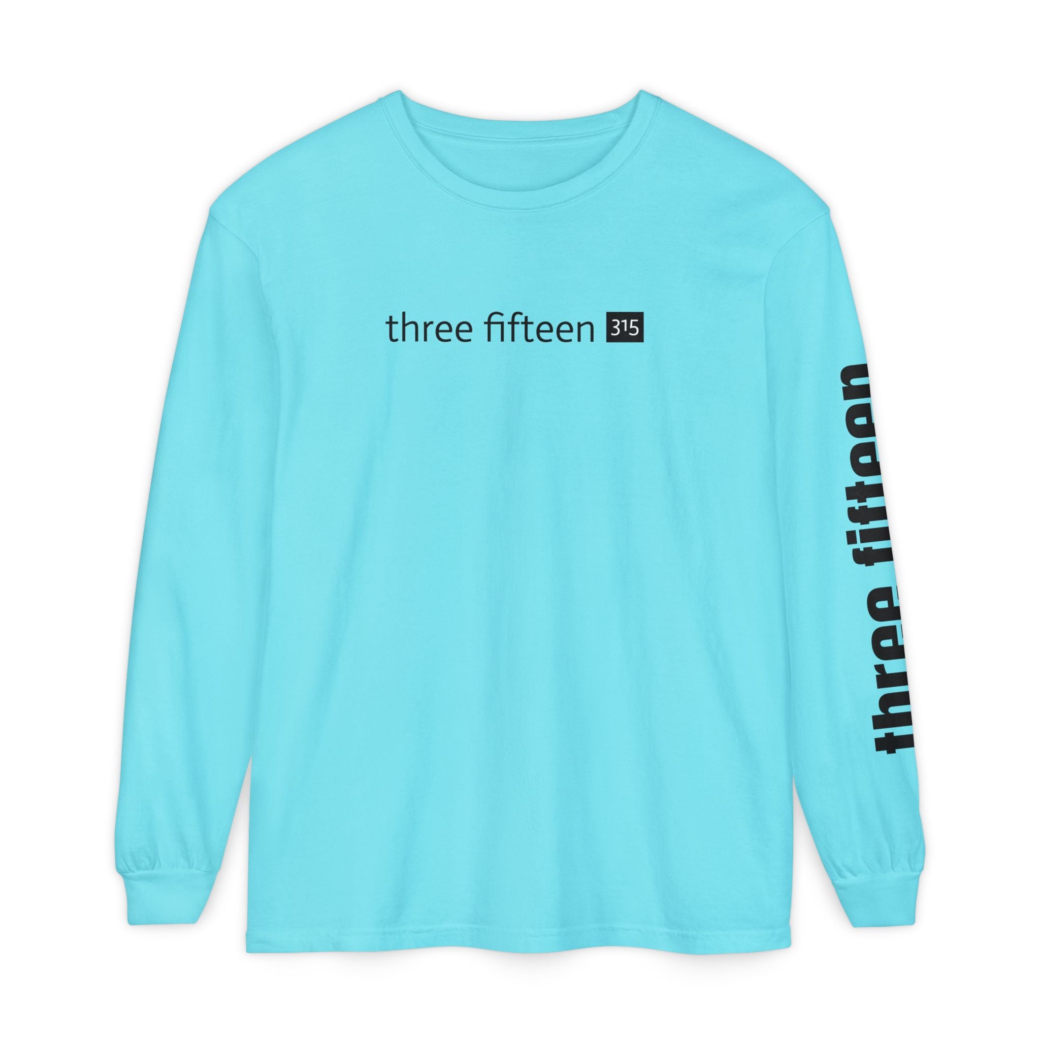 12 - Unisex Long Sleeve T-Shirt -Square 315 Inspirational Casual Wear
