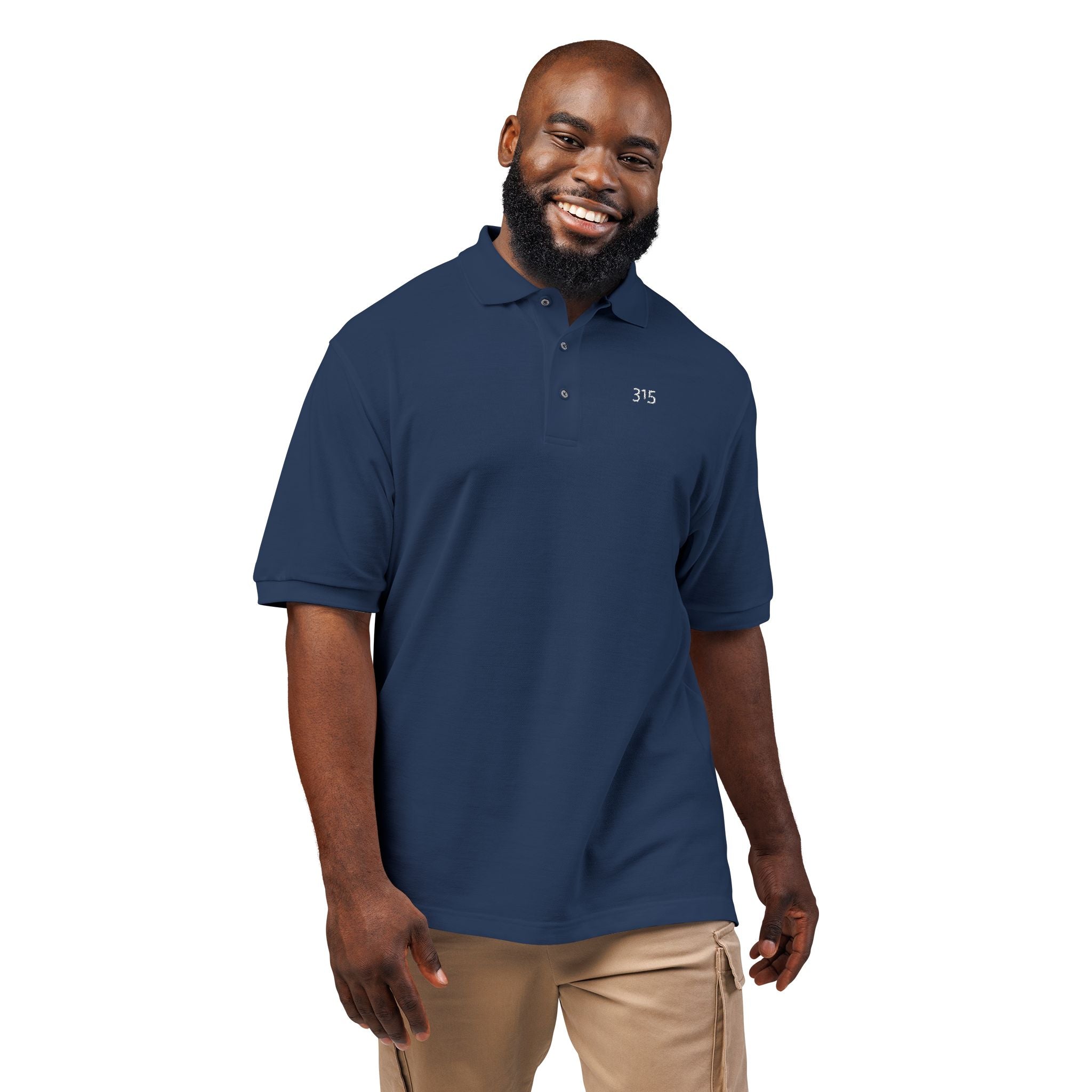 114 - Multi Color Sleek Embroidered Unisex Polo Shirt - Casual Elegance for Every Occasion