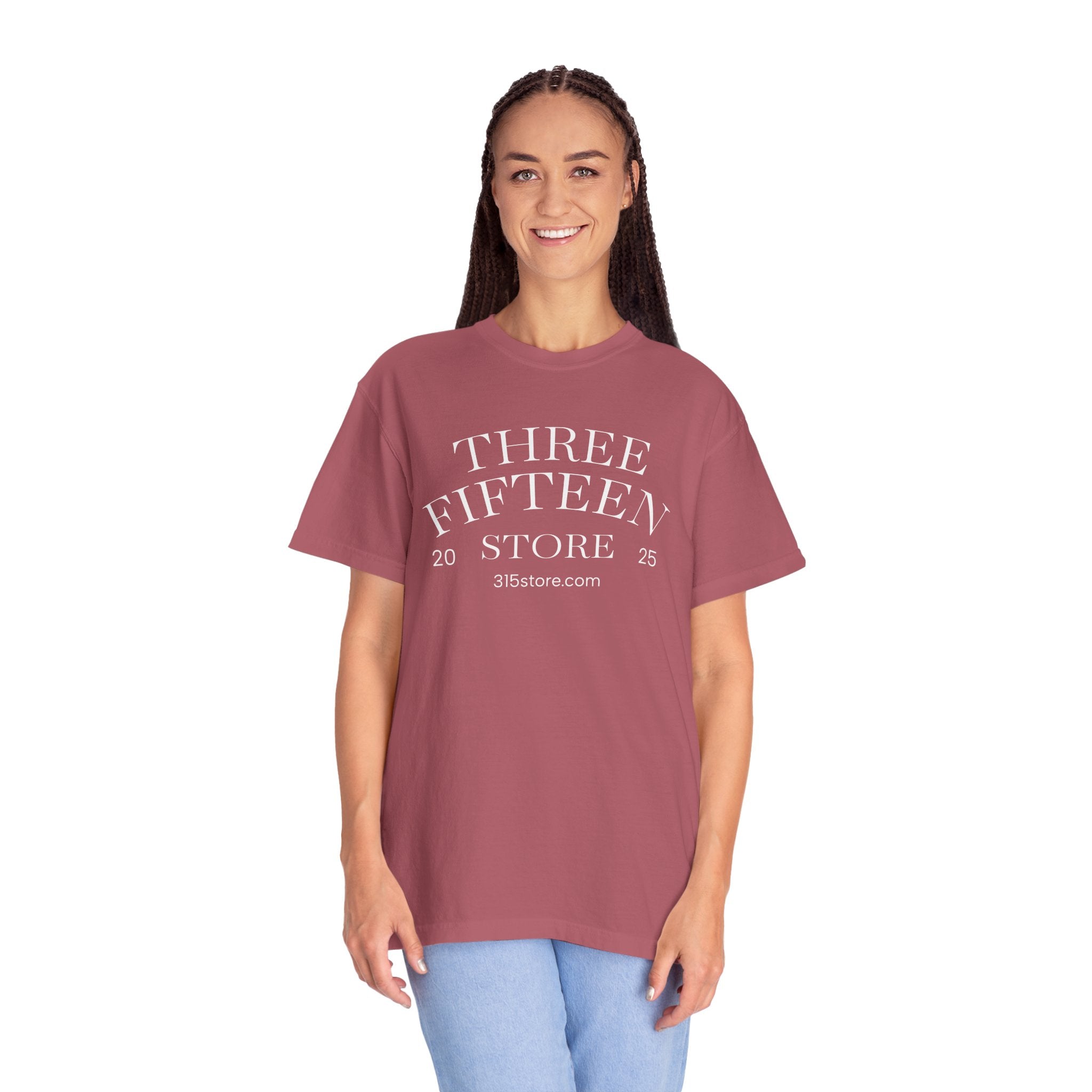 11 - Three Fifteen Store Plain Back Multi Colors Graphic T-Shirt