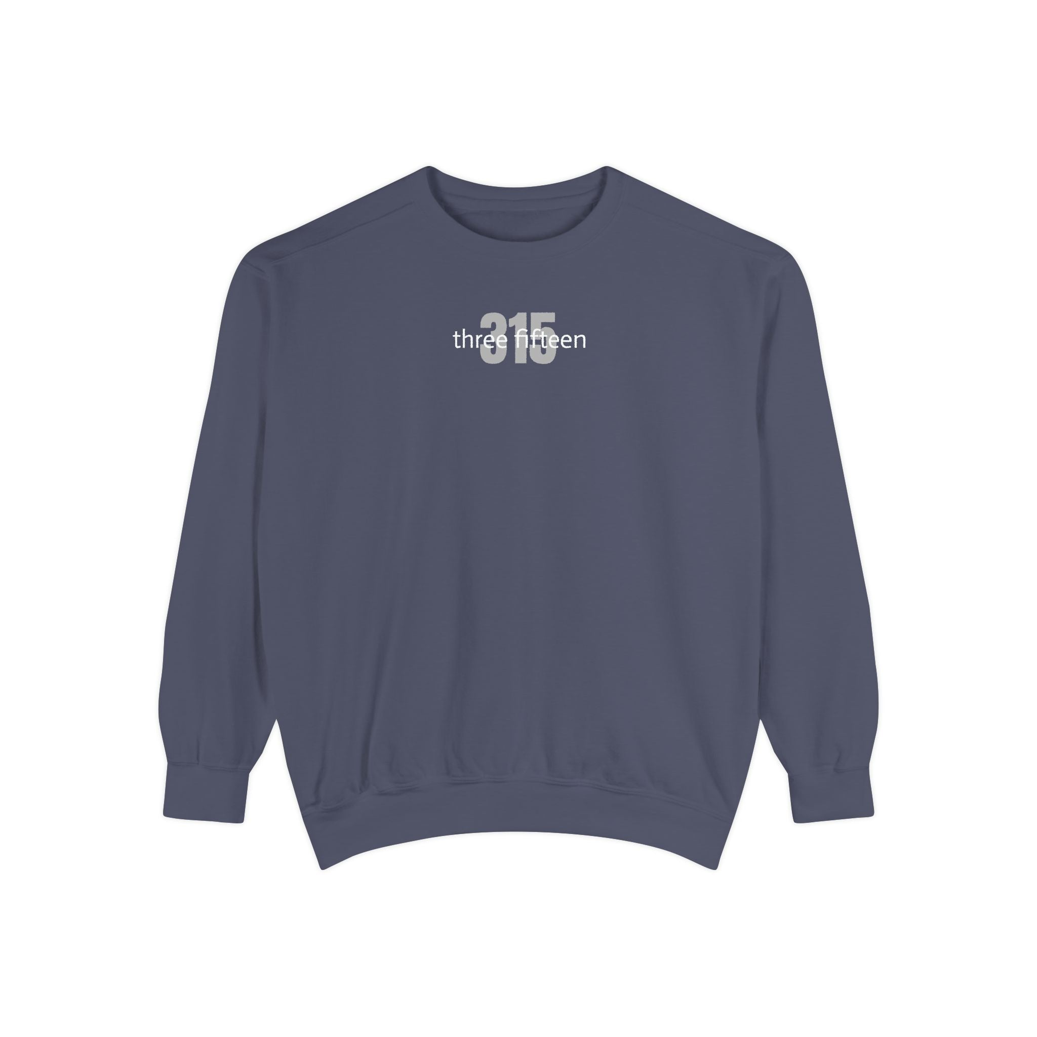 15 - Sweatshirt Bold 315 Multi Color - Embroidered Minimalist Logo Sweatshirt —Crewneck Casual Pullover