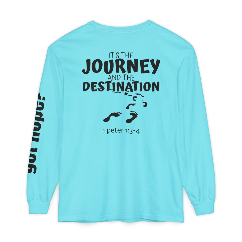 12 - Long sleeve tee 315 It’s the Journey Unisex Long Sleeve T-Shirt - Inspirational Casual Wear