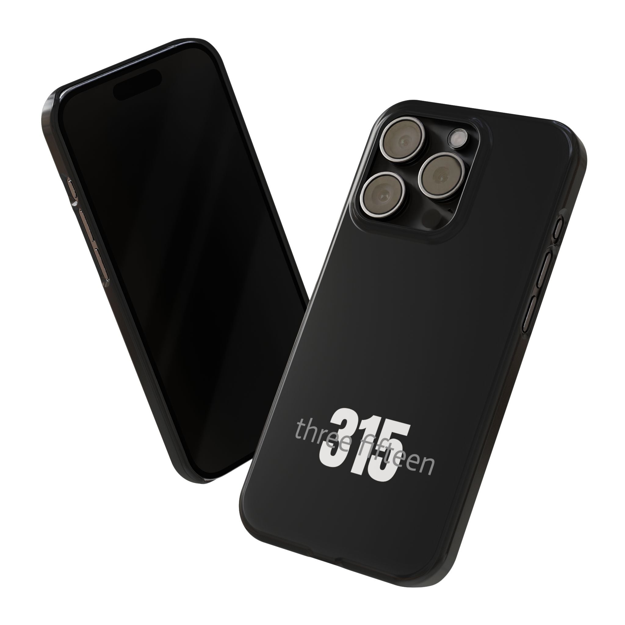 Copy of 36 - Phone case 315 Slim Phone Case — Motivational Black Protective Cover