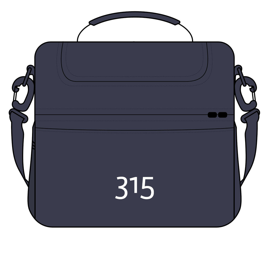 Insulated Cooler Bag with "315" Design — Portable Lunch & Beverage Cooler