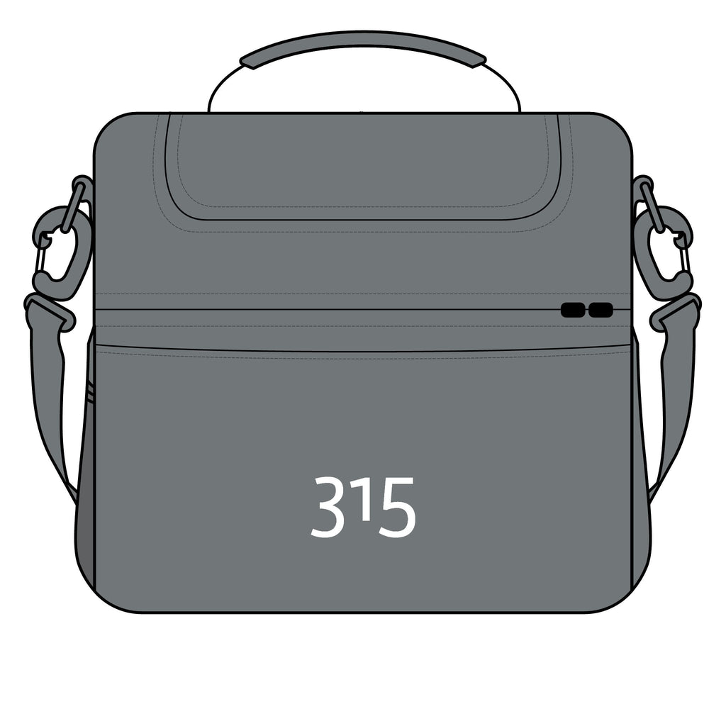 Insulated Cooler Bag with "315" Design — Portable Lunch & Beverage Cooler