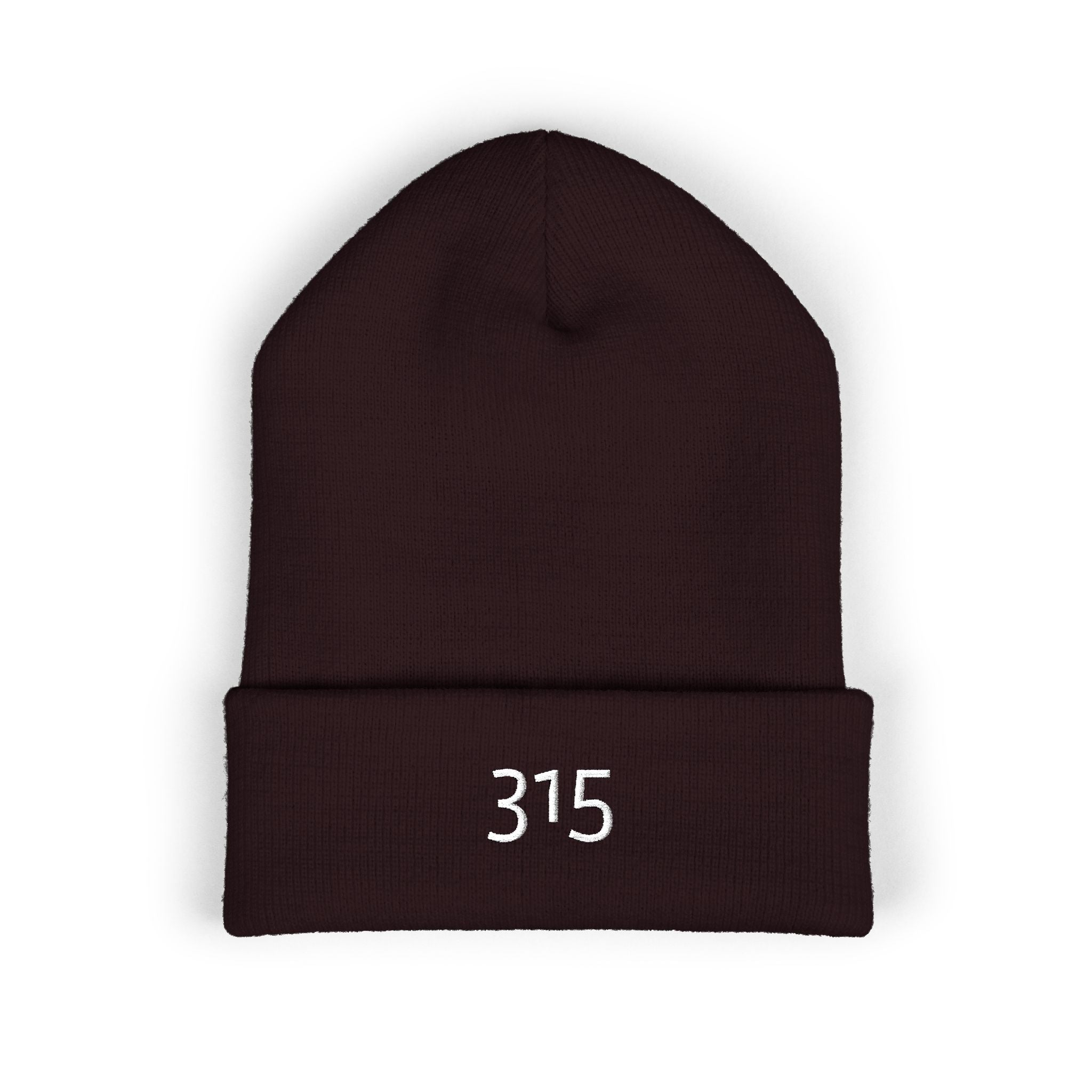 Embroidered Classic Cuffed Beanie - Stylish Warmth for Every Occasion