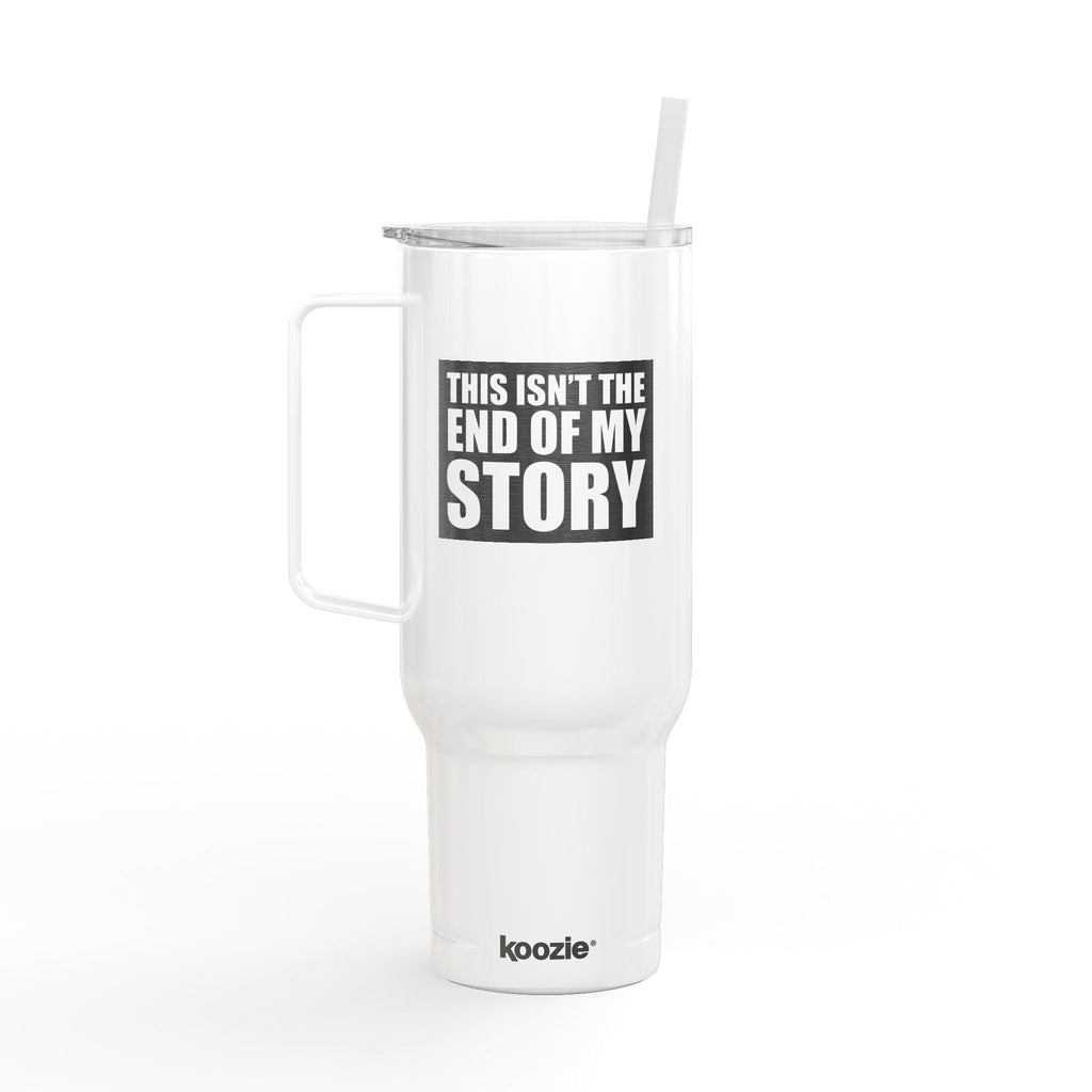 Engraved Insulated Tumbler - 40oz - Inspirational Quote