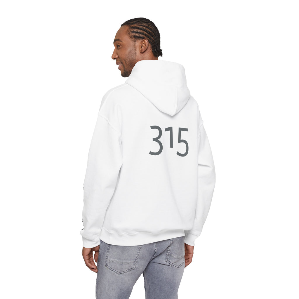 16 - Multi Color Printed Bold 315 Three Fifteen Inspirational Quote Hoodie - This Isn't The End Of My Story