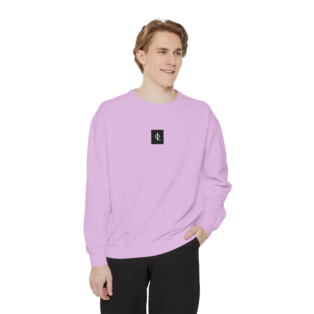 Multi Color - Outcome Leadership Embroidered 315 Minimalist Logo Sweatshirt — White Crewneck Casual Pullover