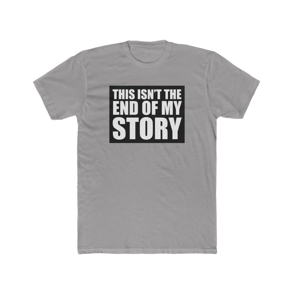 Multi Color Hopeful Message Unisex Cotton Crew Tee