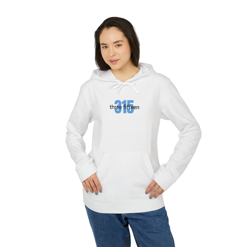 16 - Three Fifteen Adidas Hoodie (315 Back Print)