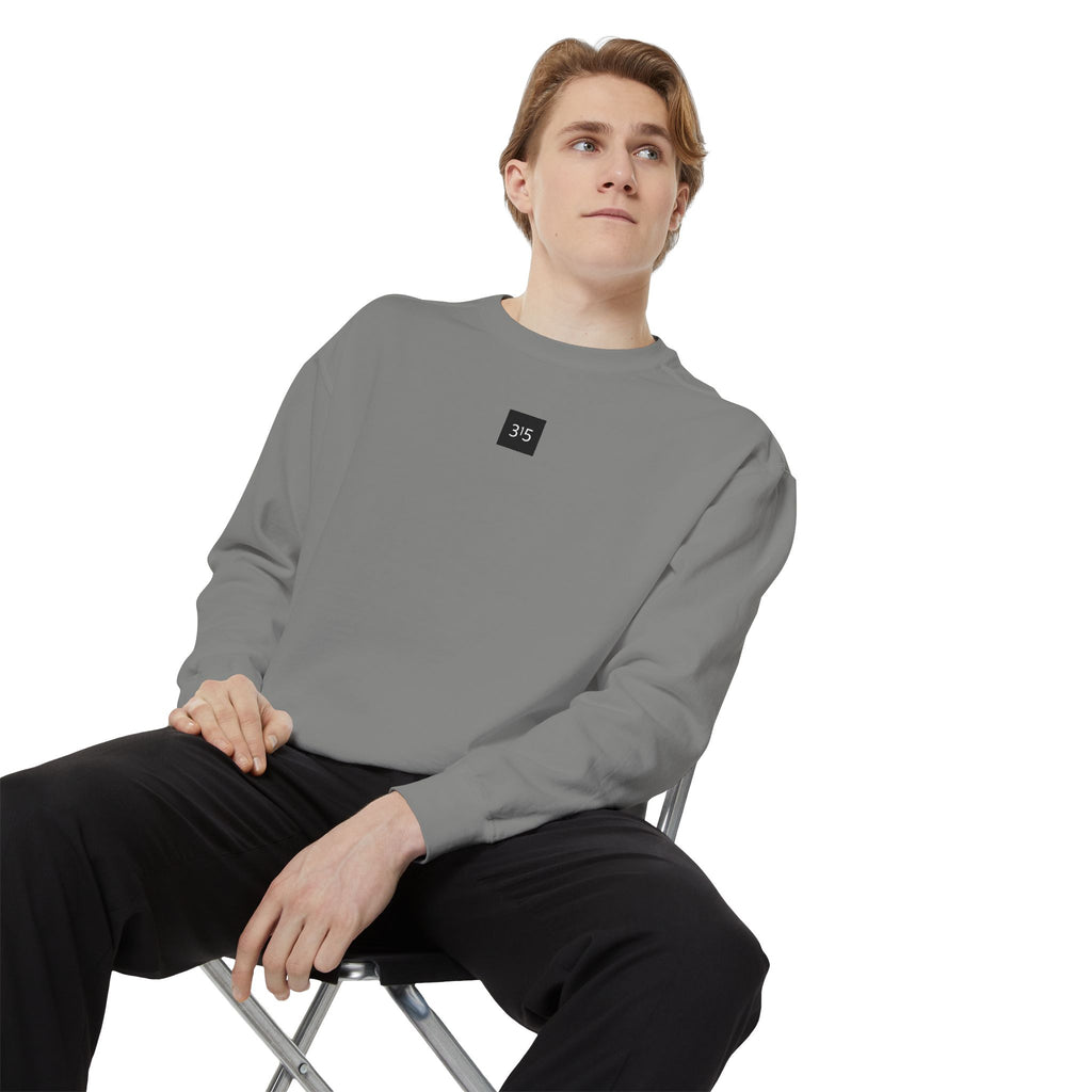 15 - Sweatshirt 315 Multi Color - Embroidered Minimalist Logo Sweatshirt —Crewneck Casual Pullover
