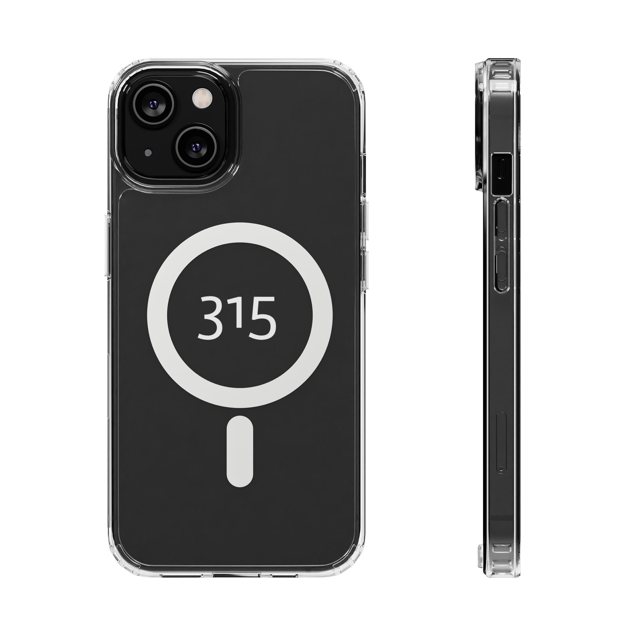 Clear Magnetic Impact Phone Case — Transparent Shockproof MagSafe-Compatible