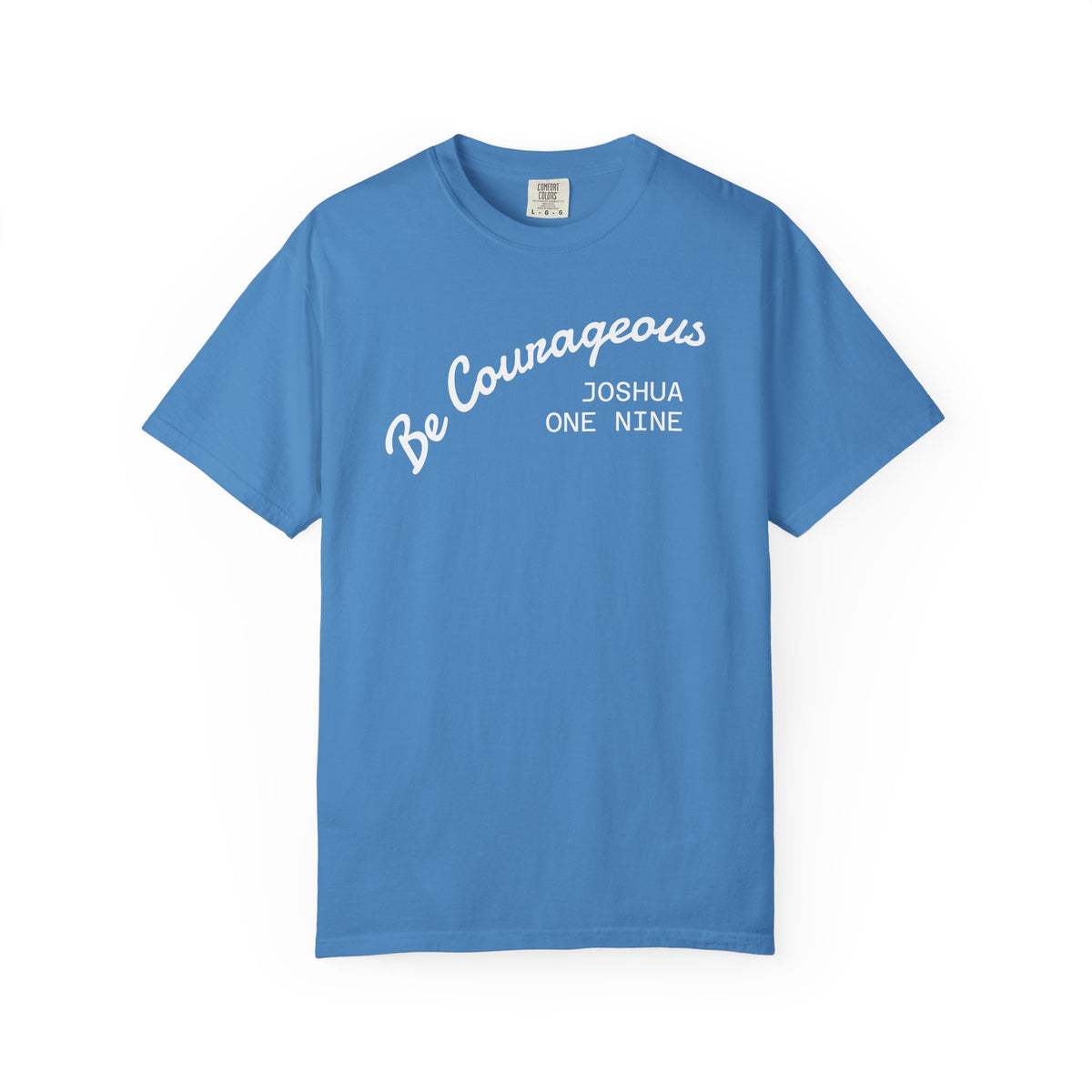 01 - Courageous Joshua One Nine Multi Colors Graphic T-Shirt