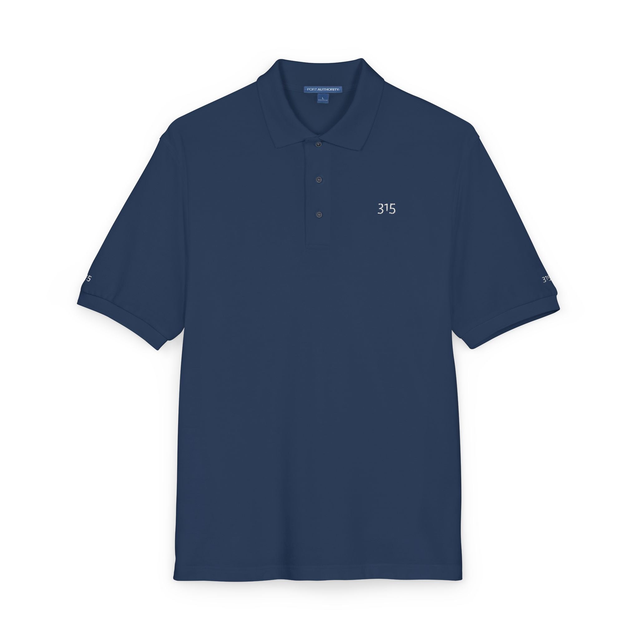 114 - Polo Style 315 Front and Sleeve Multi Color Sleek Embroidered Unisex Polo Shirt - Casual Elegance for Every Occasion