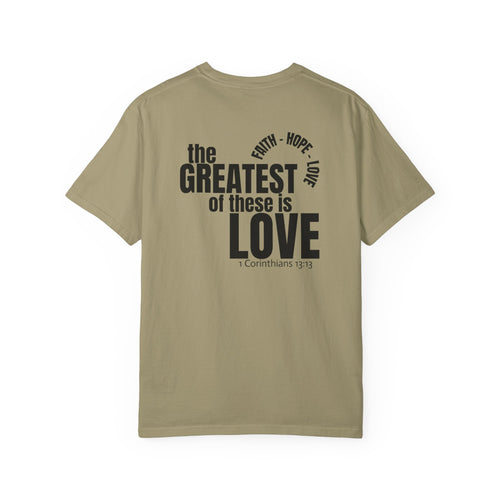 01 - Multi Color - The Greatest of These - Multi Colors 315 Graphic T-Shirt