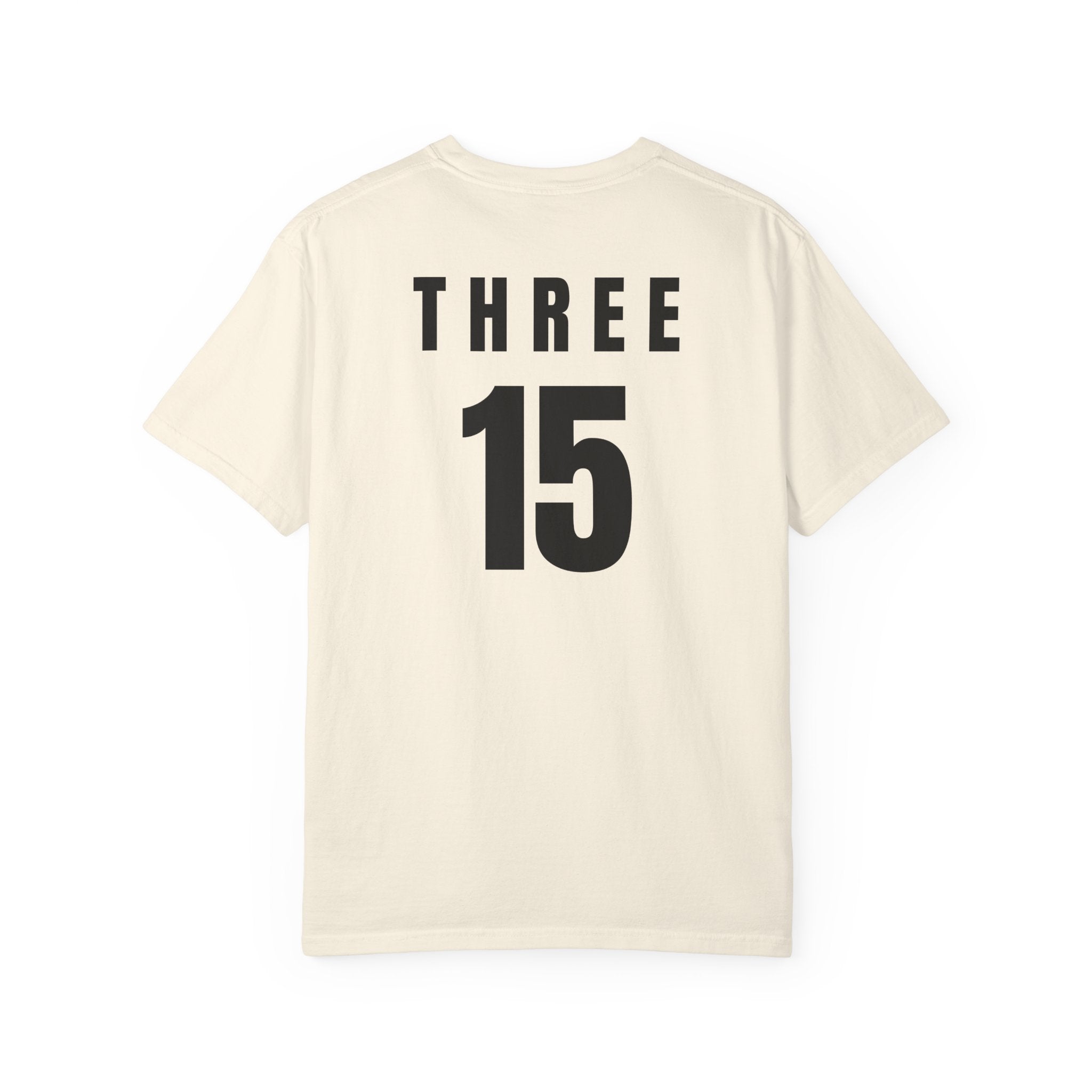 1 - Three 15 Multi Colors Front and Back Graphic T-Shirt