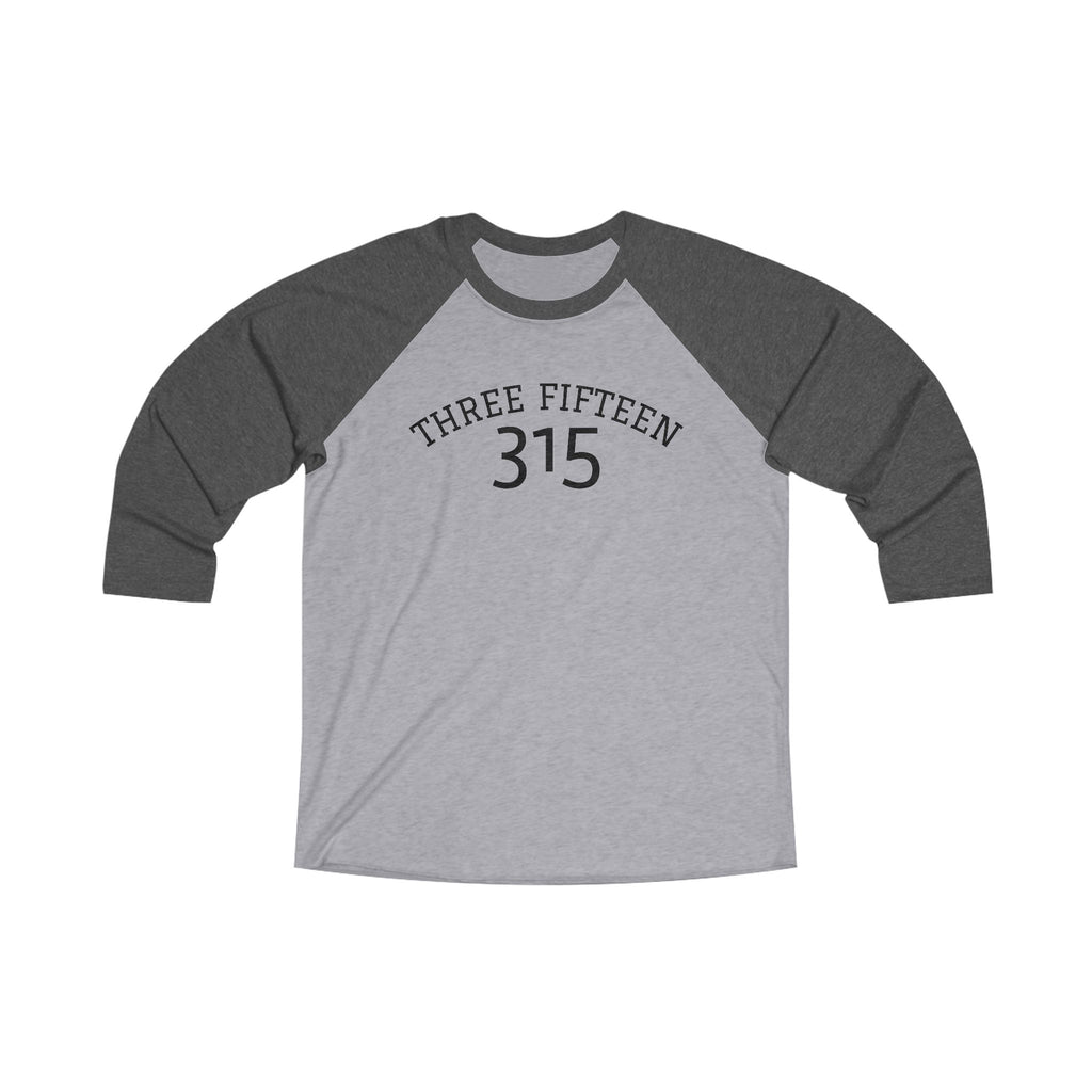 112 - Casual 315 Tri-Blend Raglan Tee