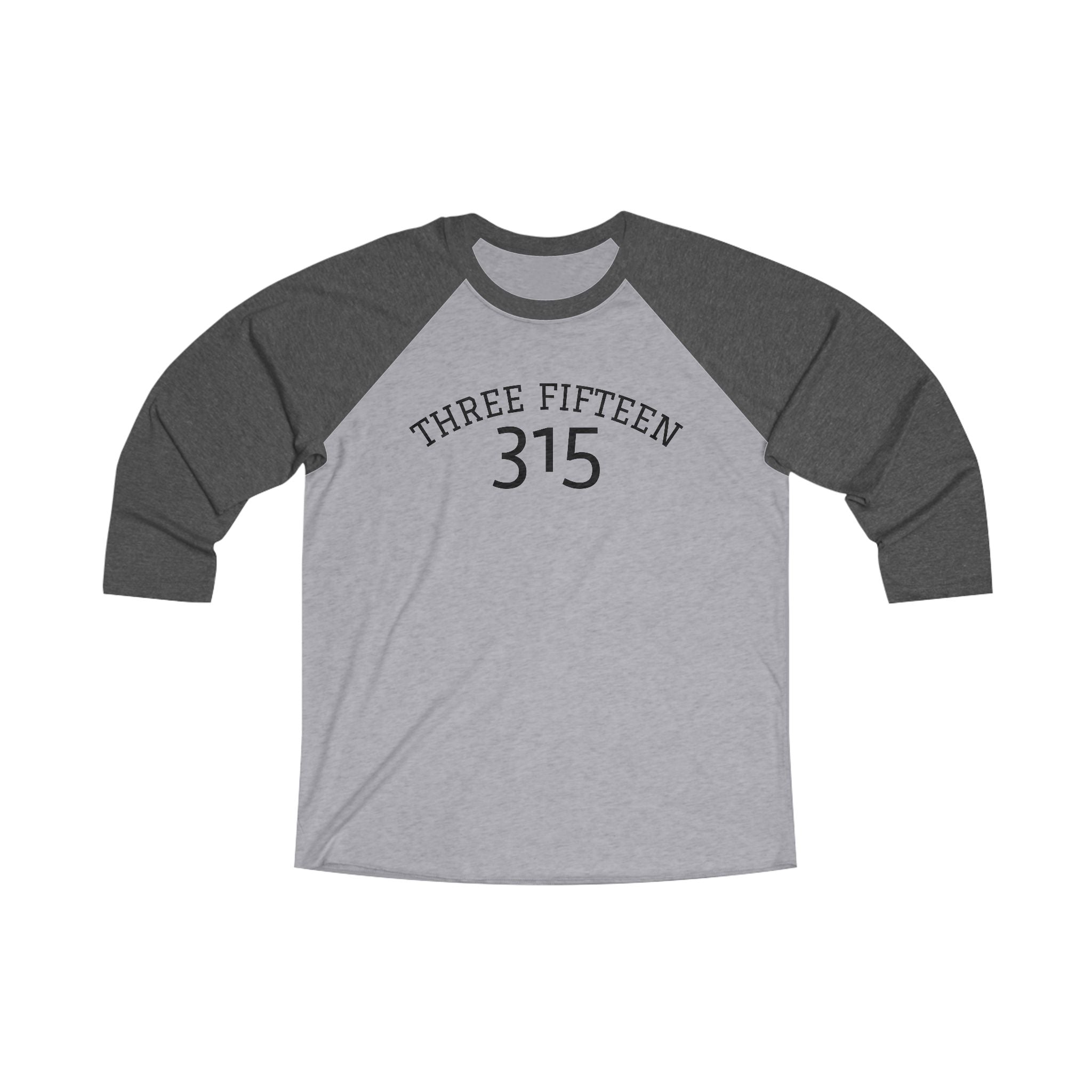 112 - Casual 315 Tri-Blend Raglan Tee