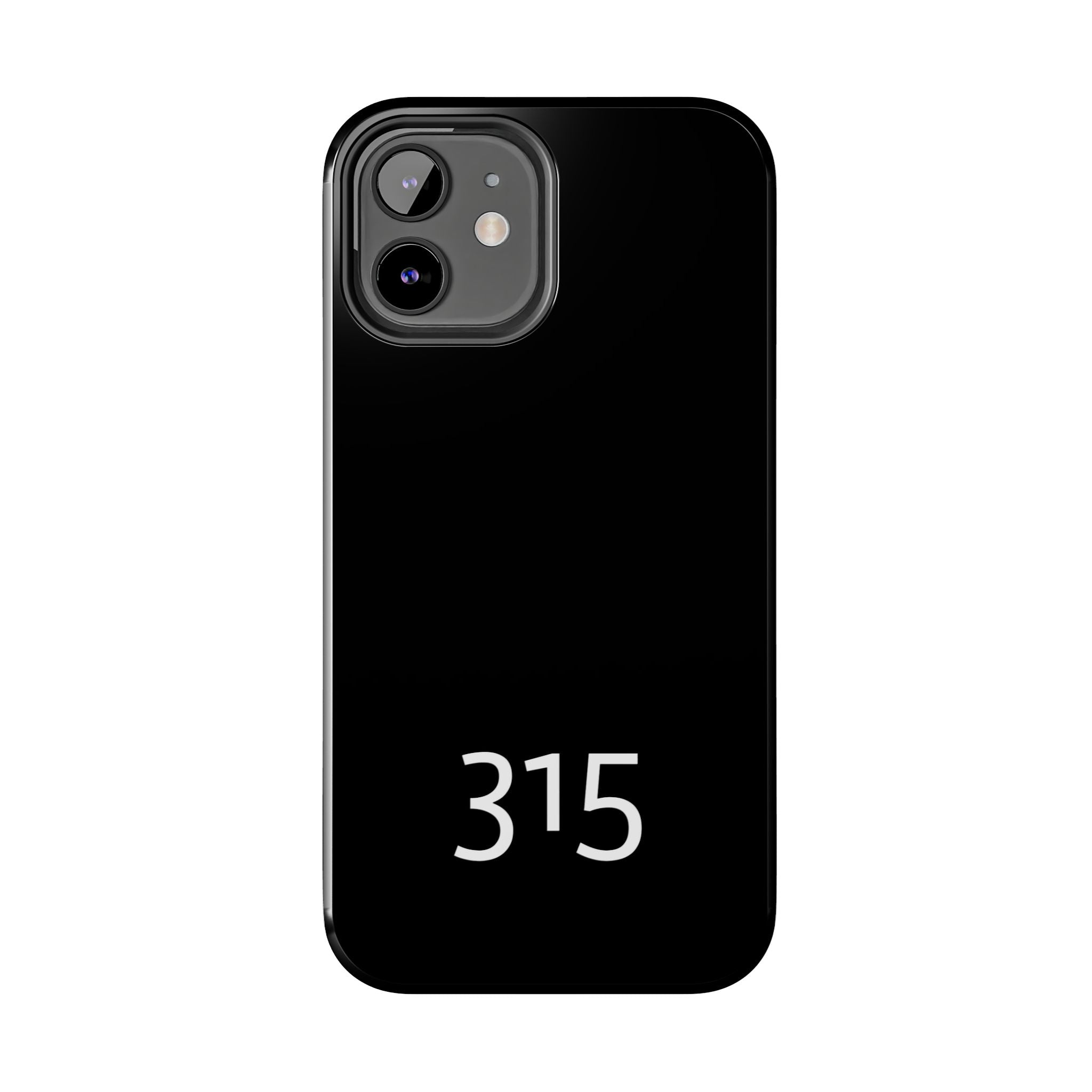 36 - Phone case 315 Tough Phone Case — Motivational Black Protective Cover