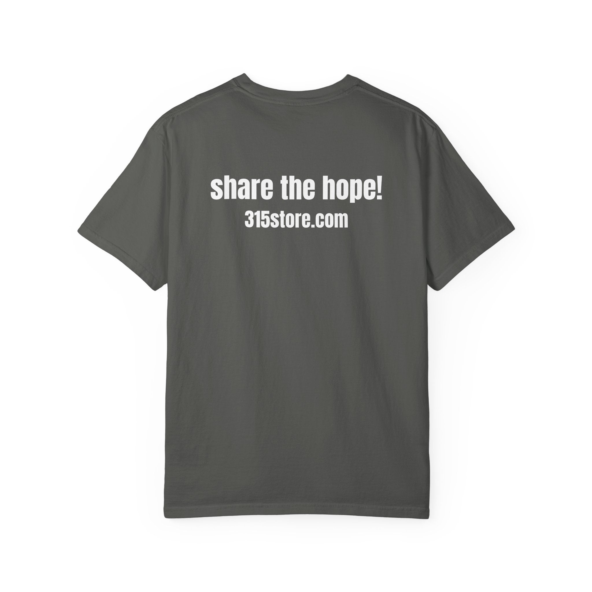 Multi Colors 315  "Share the Hope" Graphic T-Shirt