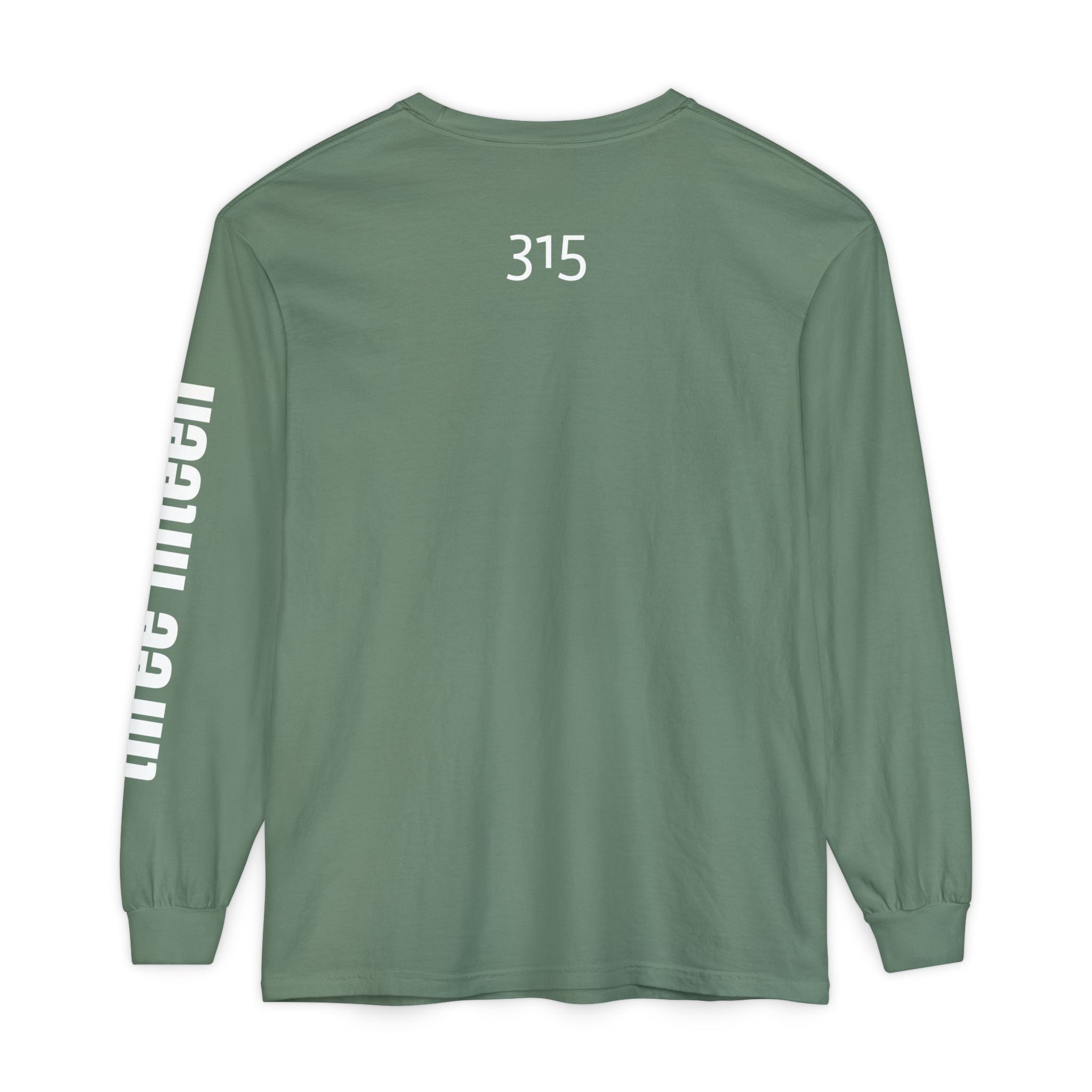12 - 315 Three Fifteen Multi Color Unisex Long Sleeve T-Shirt - Inspirational Casual Wear