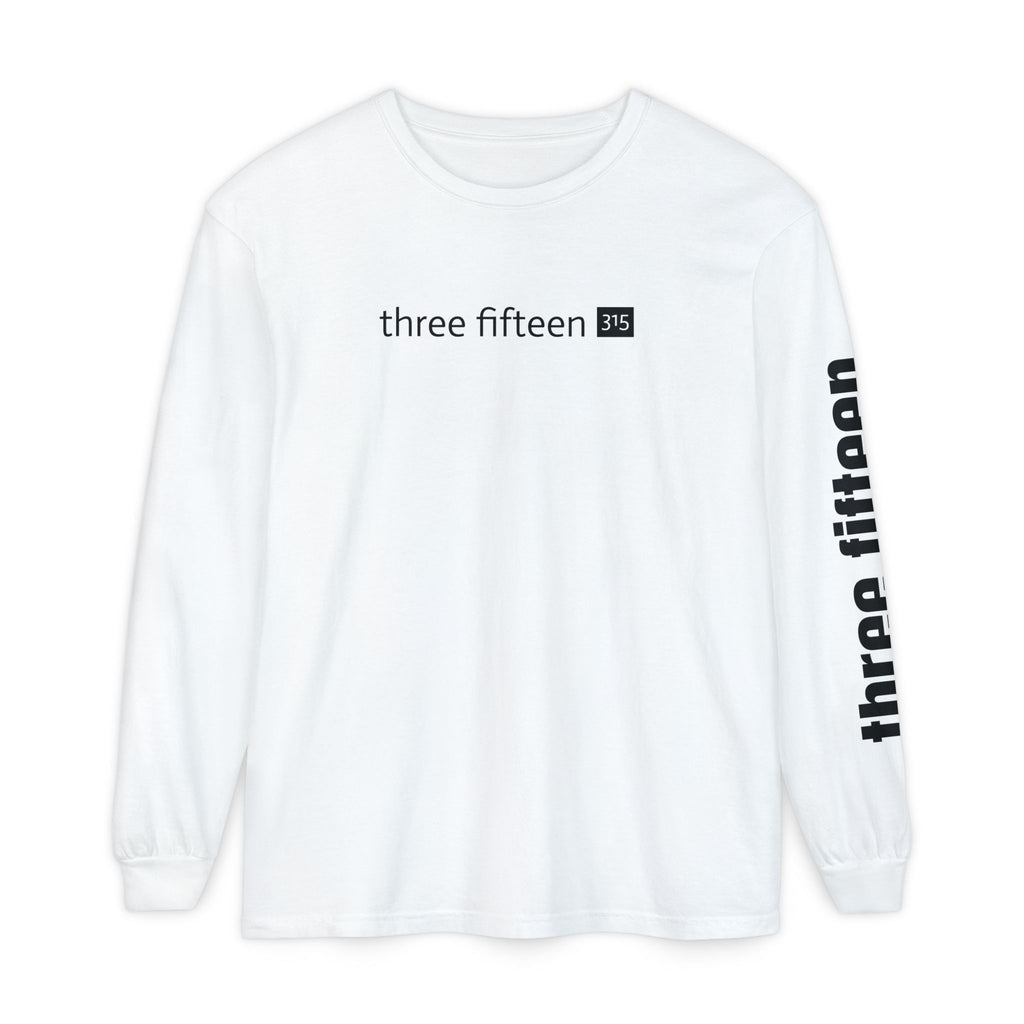 12 - Unisex Long Sleeve T-Shirt -Square 315 Inspirational Casual Wear