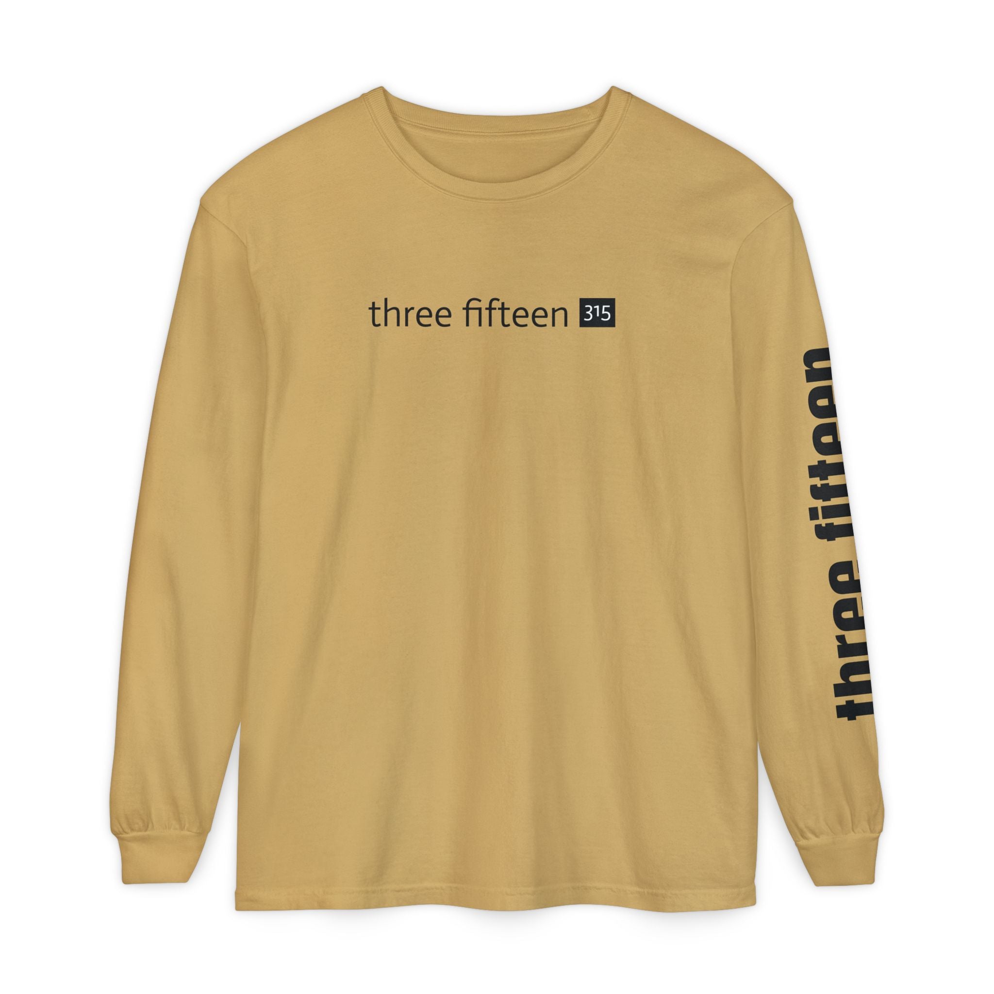 12 - Unisex Long Sleeve T-Shirt -Square 315 Inspirational Casual Wear