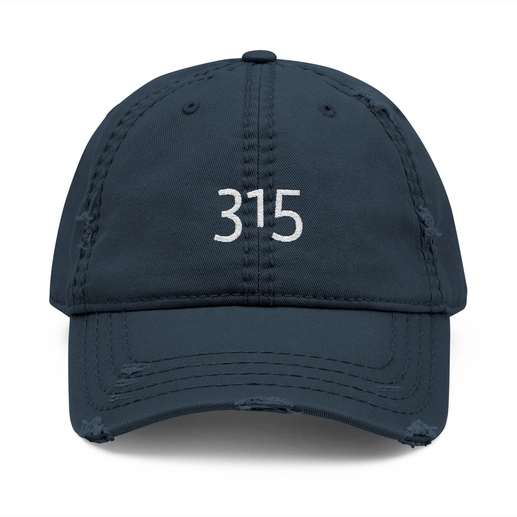 3 - Hat Distressed Embroidered Dad Hat - Casual Chic Accessory