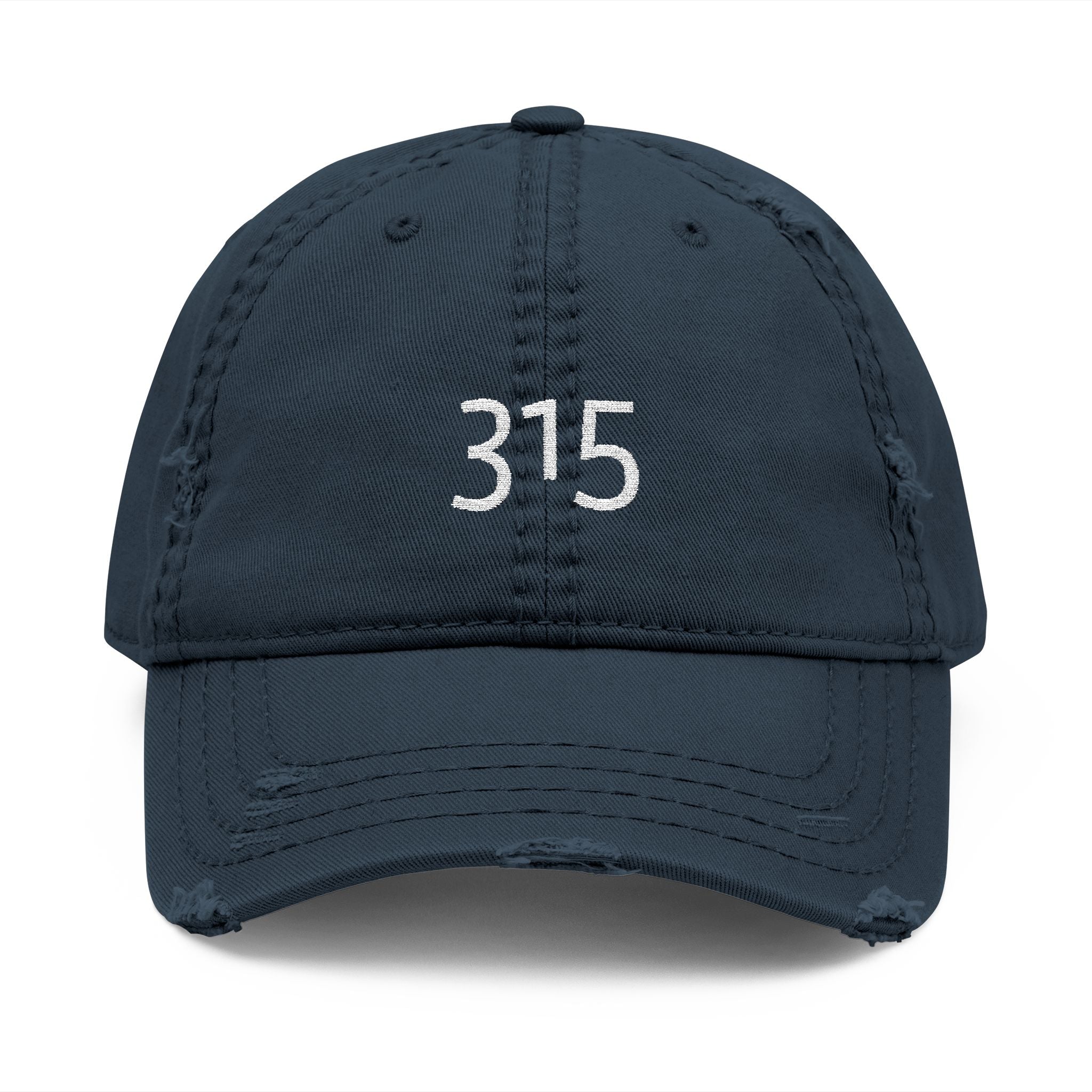 3 - Hat Distressed Embroidered Dad Hat - Casual Chic Accessory